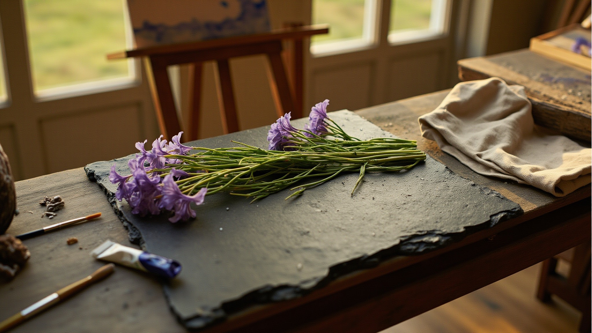 La Danse des Bleus et des Violettes by DSH Perfumes. Atmospheric mood