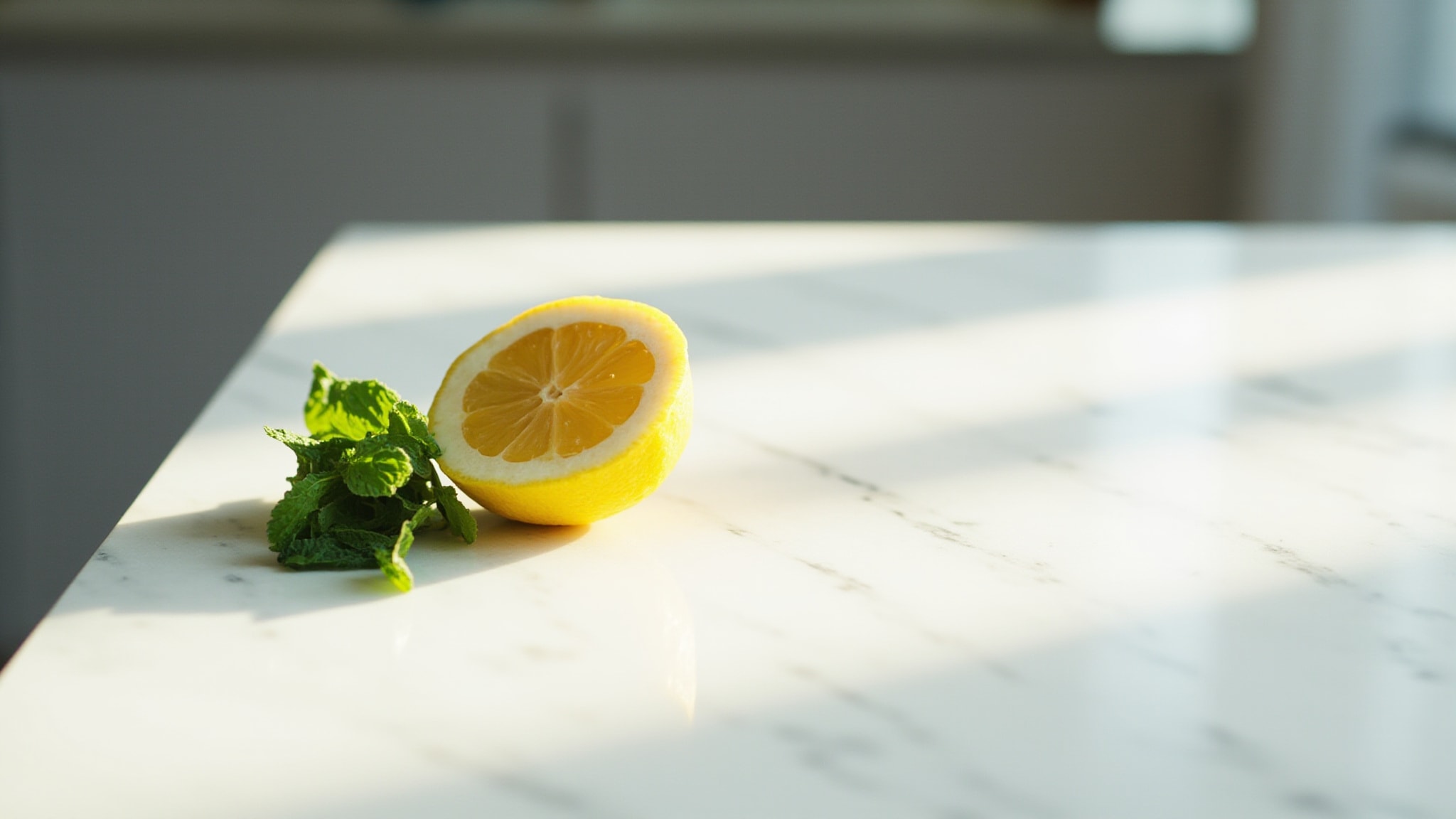 Lemon and Mint by Durance en Provence. Atmospheric mood