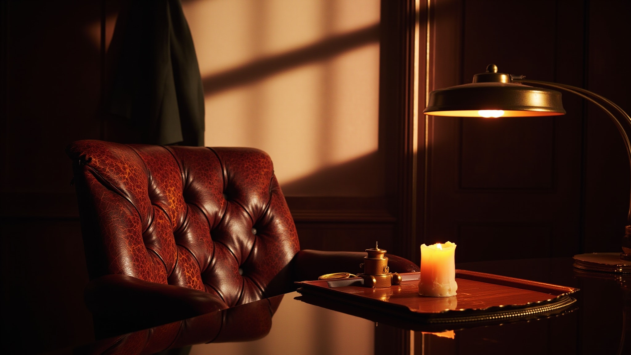 Eau de Audacity by Penhaligon's. Atmospheric mood