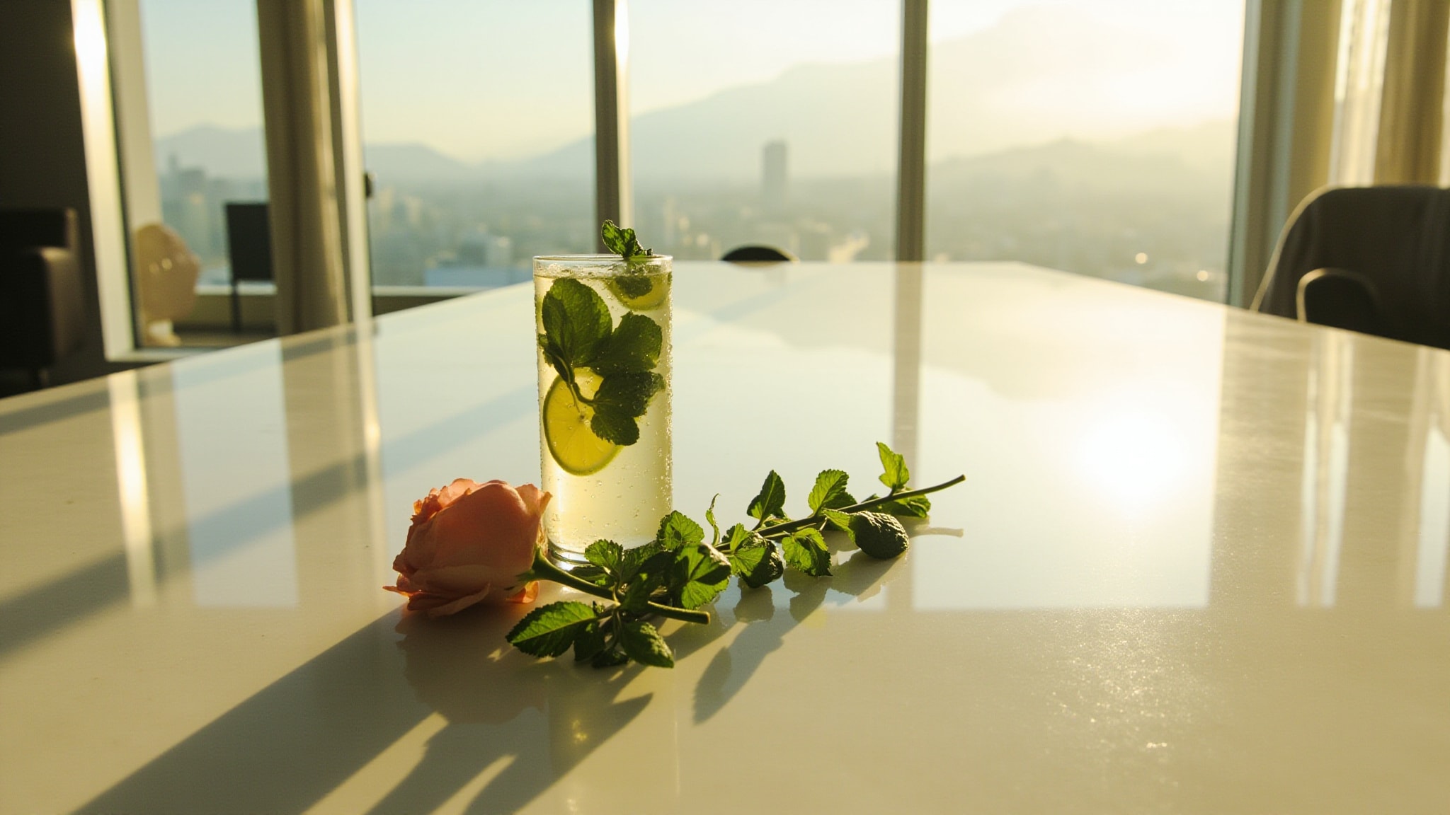 Rose Mojito by ÉDIT(h). Atmospheric mood