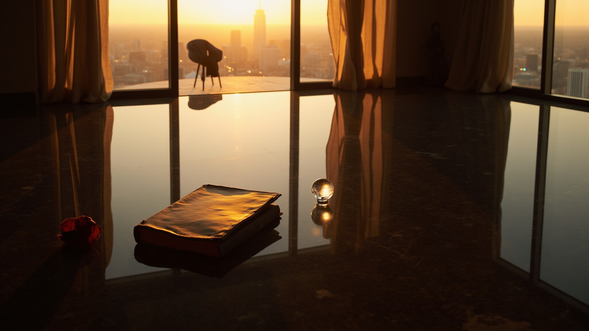 Last Night by Edward Bess. Atmospheric mood