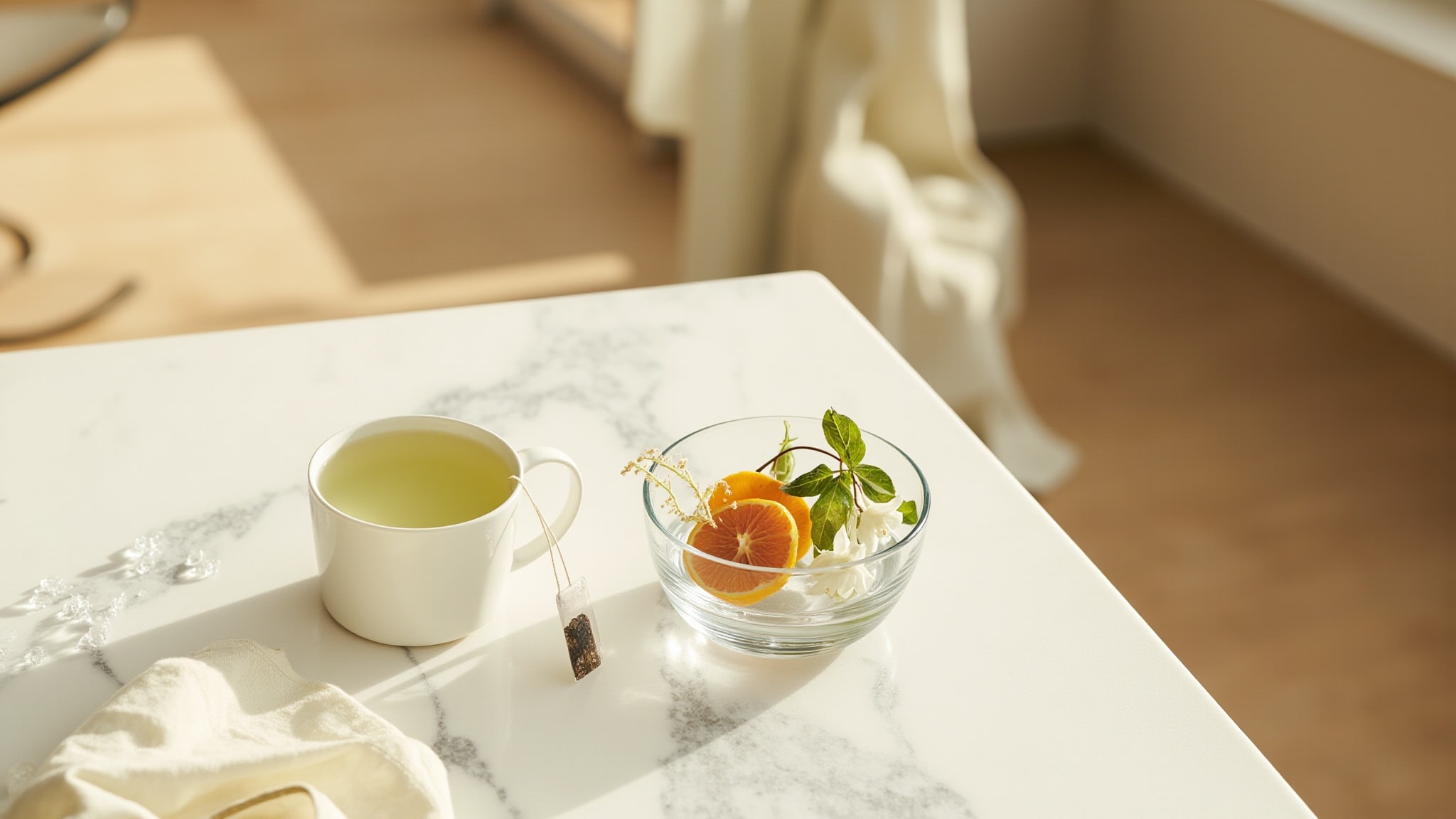 Green Tea Citron Freesia by Elizabeth Arden. Atmospheric mood