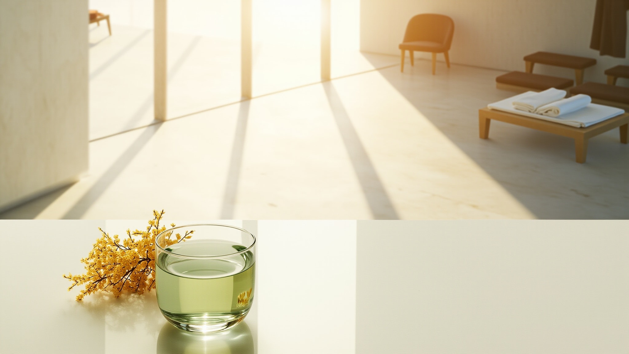 Green Tea Mimosa by Elizabeth Arden. Atmospheric mood