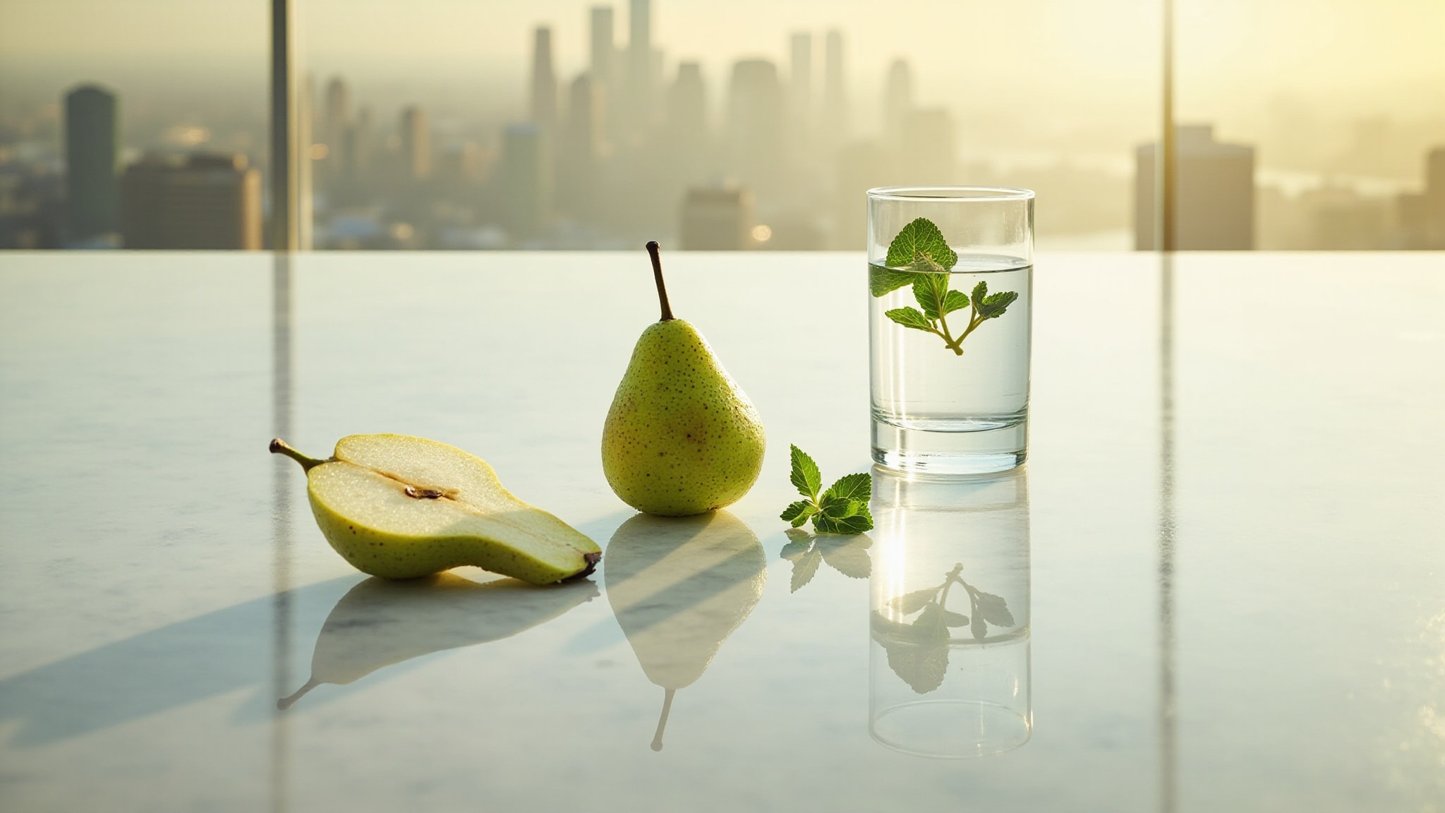 Green Tea Pear Blossom by Elizabeth Arden. Atmospheric mood