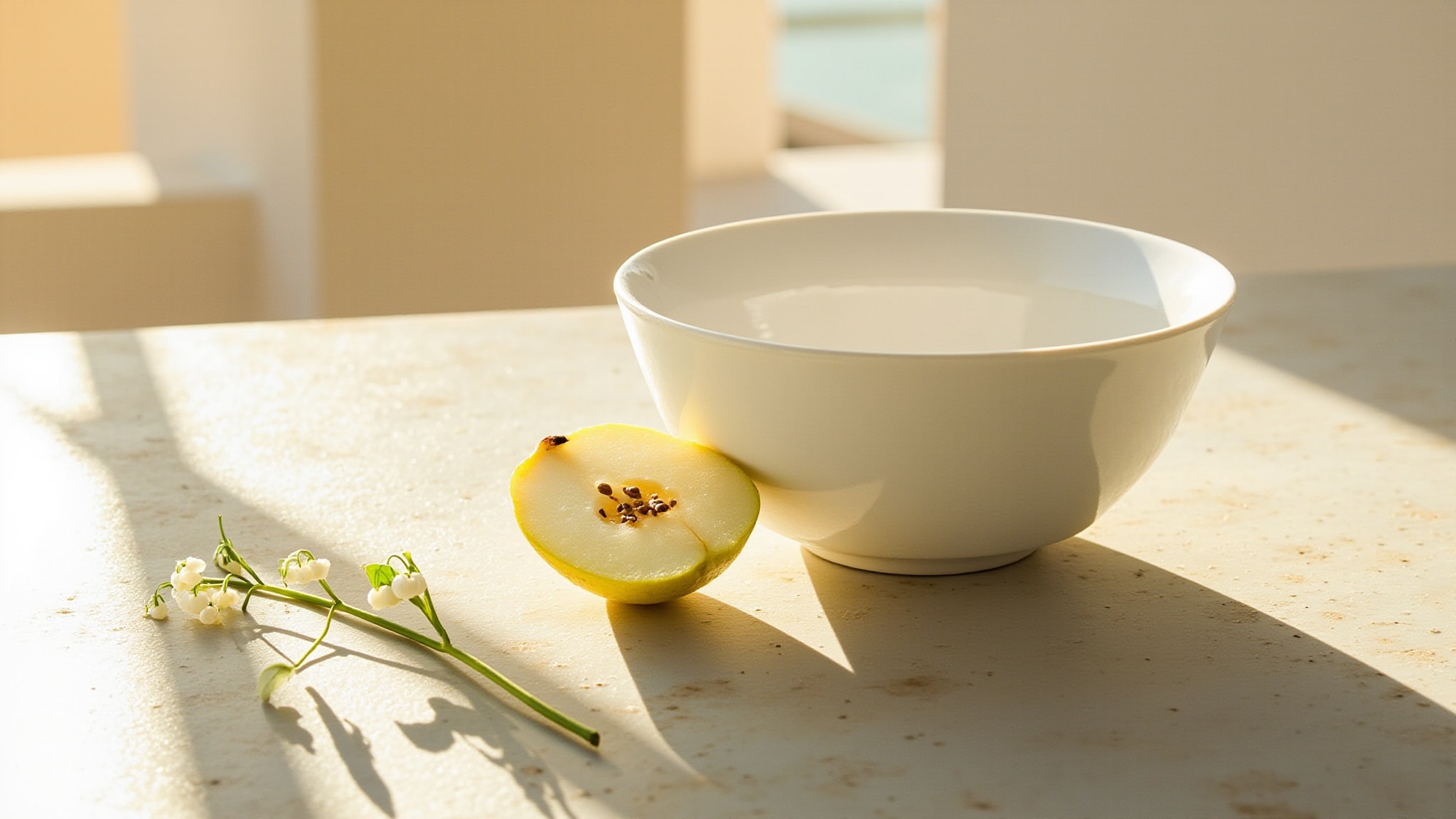 White Tea Eau Fraiche by Elizabeth Arden. Atmospheric mood