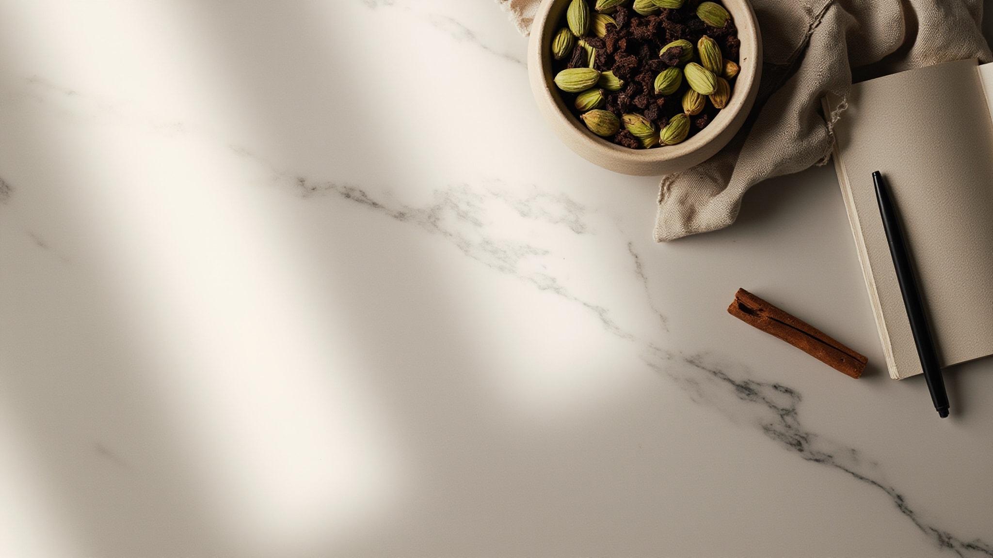 Sweet Cinnamon Chai Latte by Elysian. Atmospheric mood