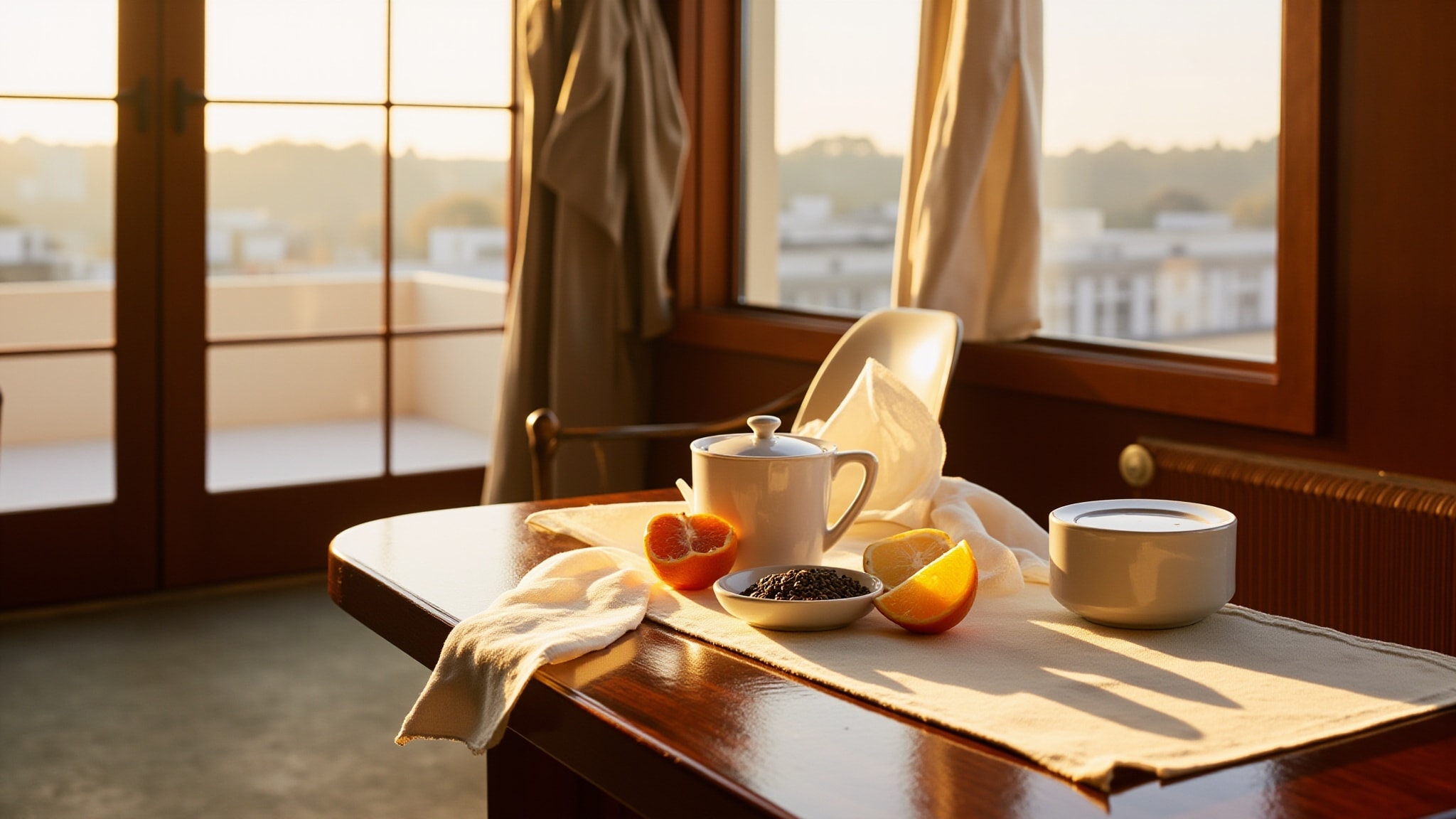 English Breakfast by Mark Buxton. Atmospheric mood