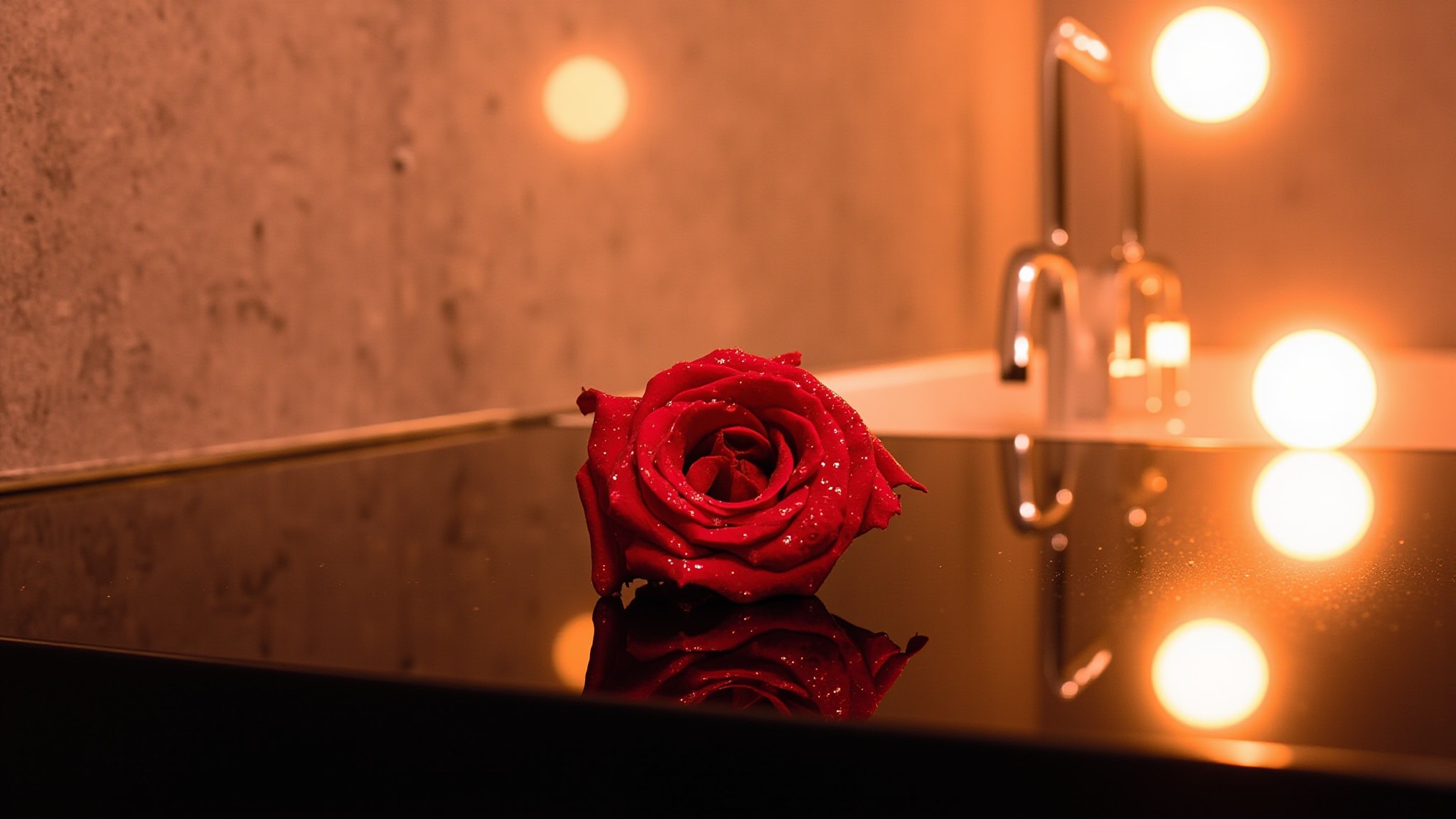 La Rose by Enrico Coveri. Atmospheric mood