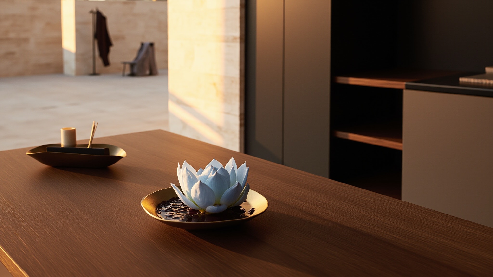 Mystical Lotus: Jiaozhi by Ensar Oud. Atmospheric mood