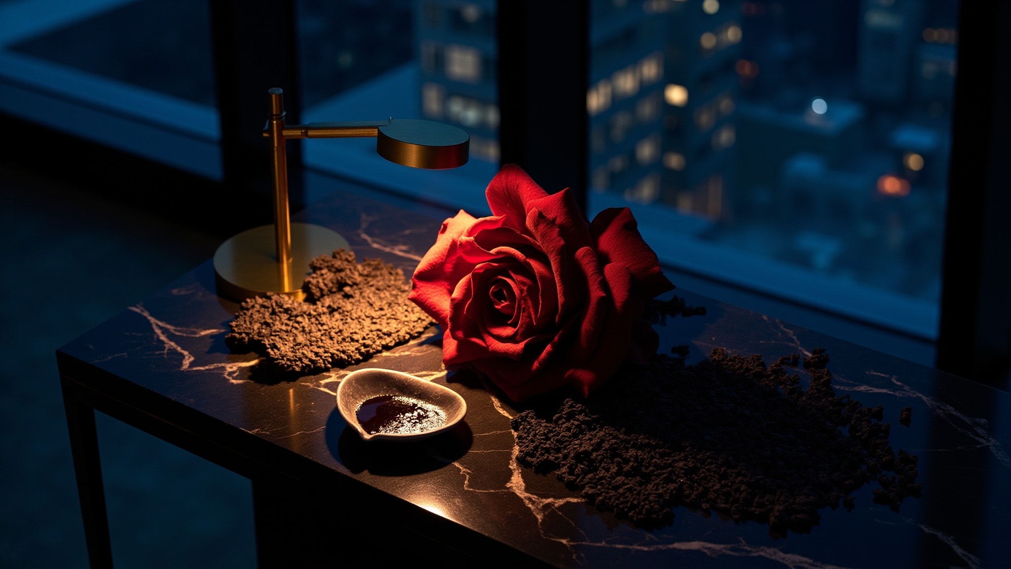 Palindrose by Ensar Oud. Atmospheric mood