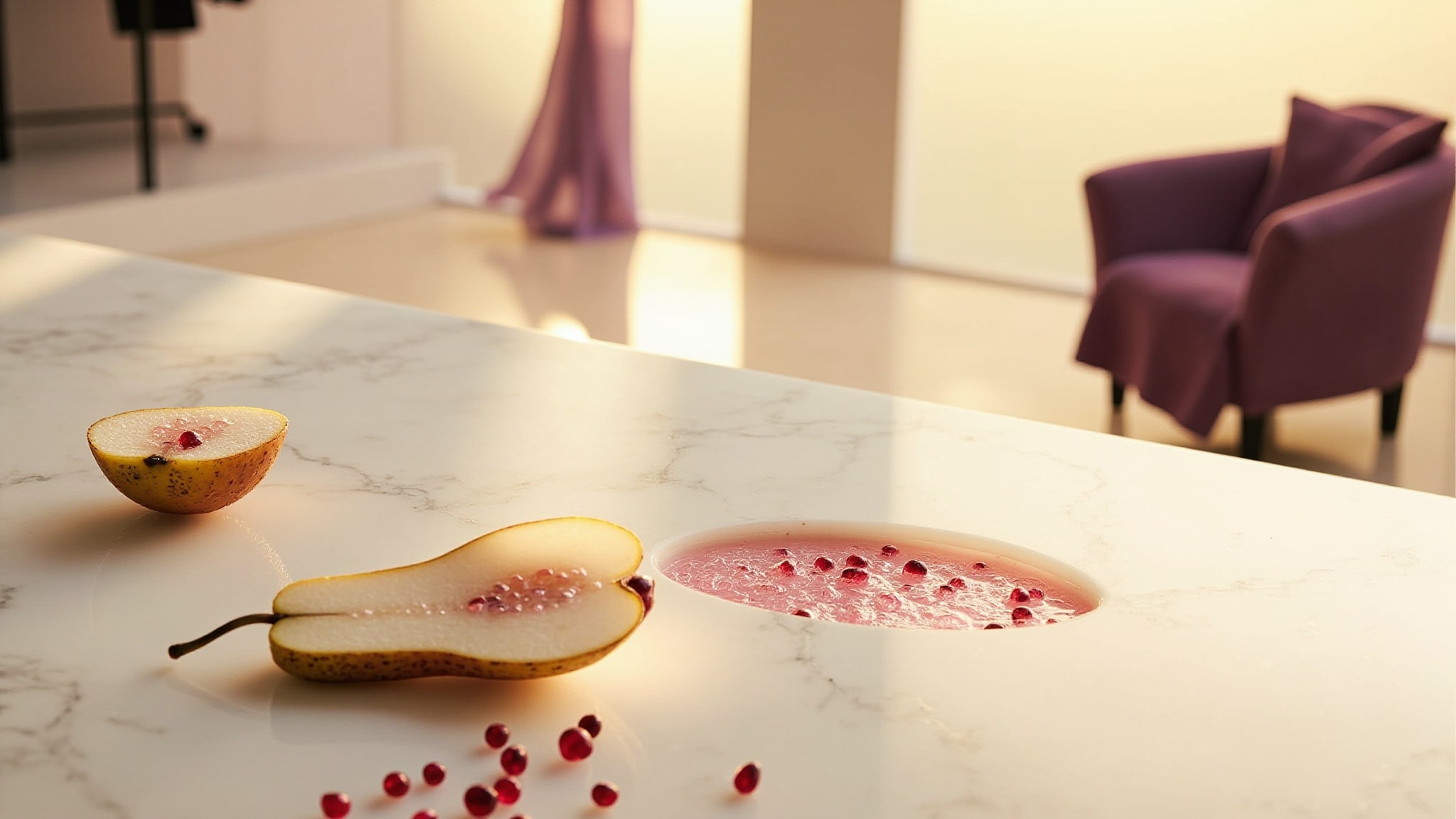 Pink Champagne by EOS. Atmospheric mood