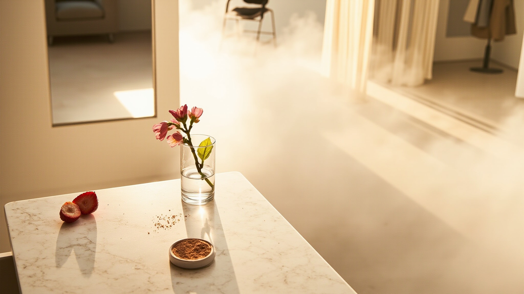Strawberry Dream by EOS. Atmospheric mood