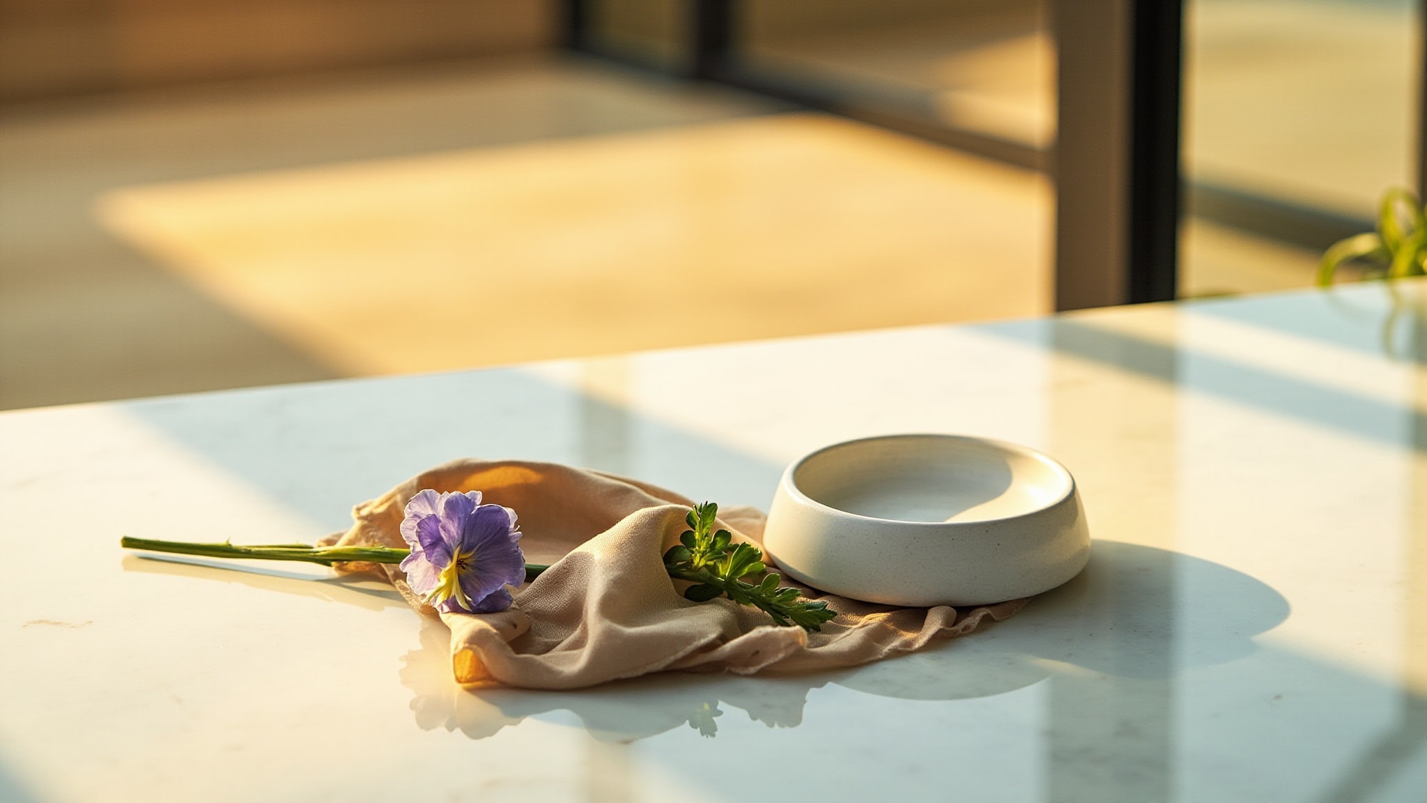 Fragile Violet by Eric Buterbaugh Florals. Atmospheric mood