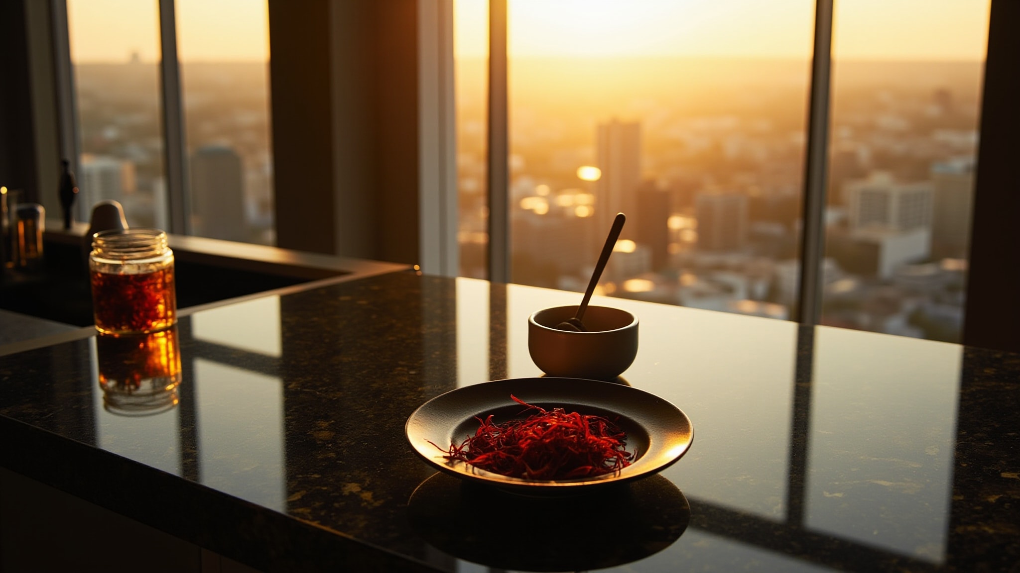 Oud Saffron by Eric Buterbaugh Florals. Atmospheric mood