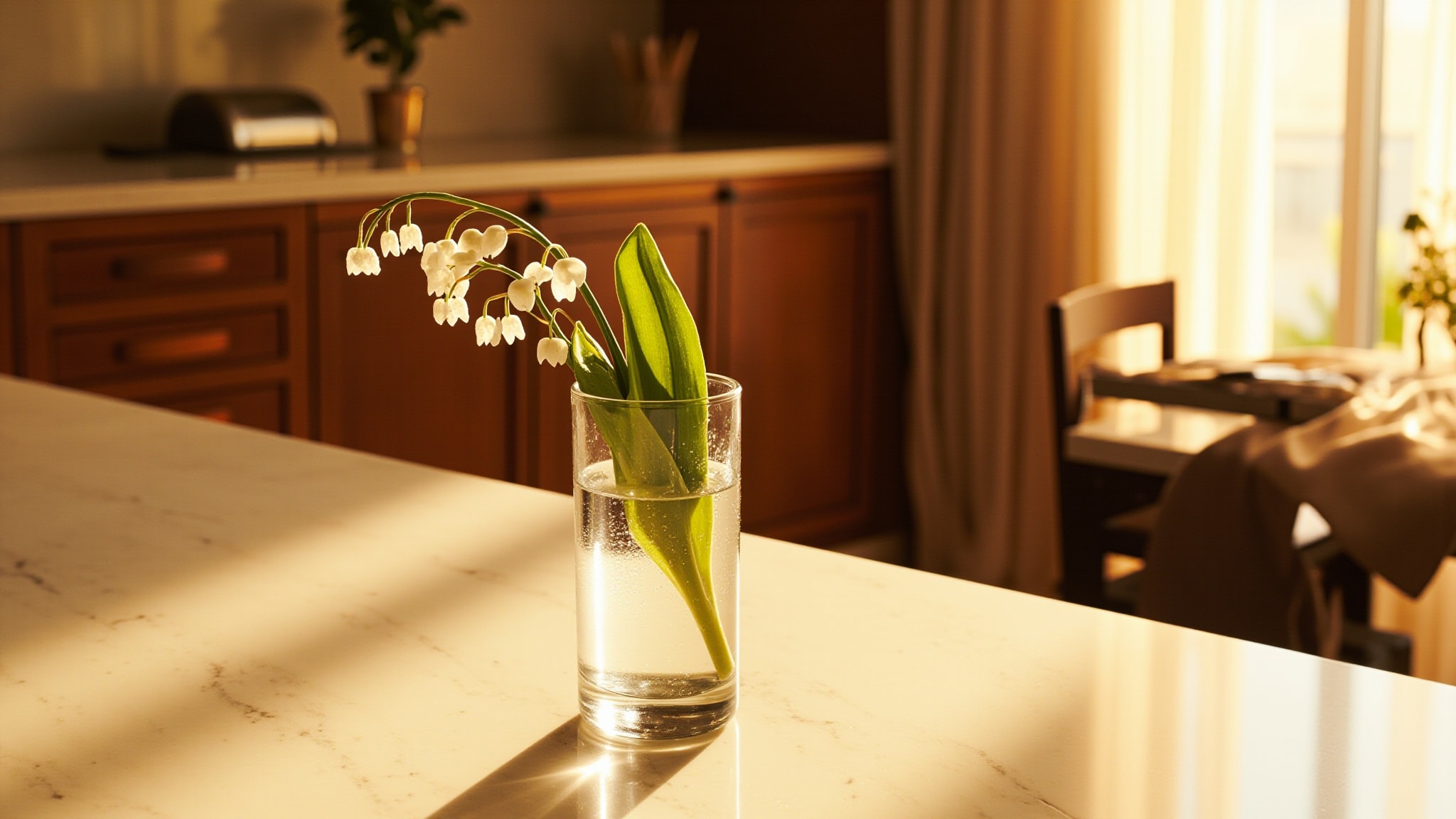Virgin Lily of the Valley by Eric Buterbaugh Florals. Atmospheric mood