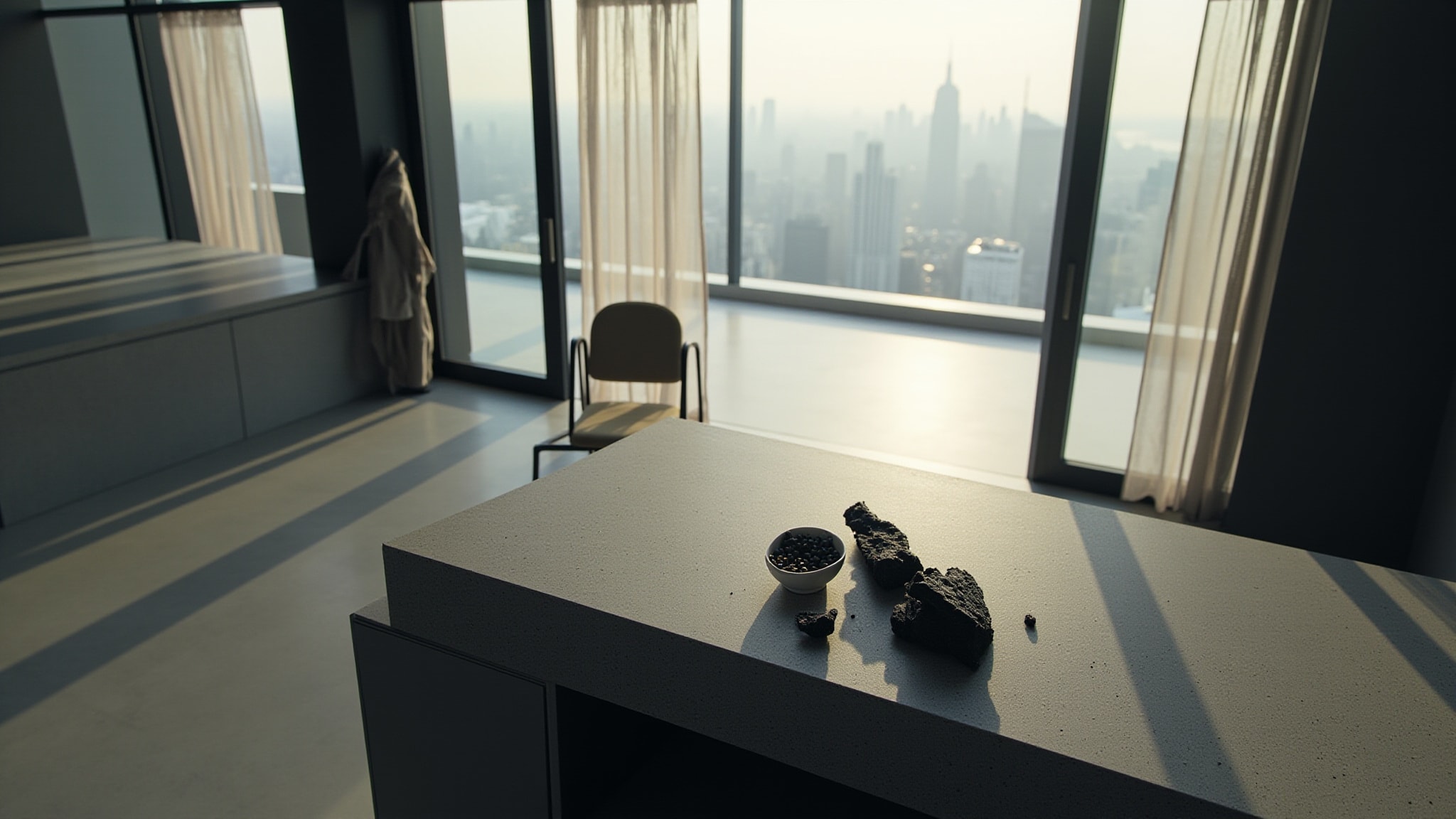XXX Charcoal by Ermenegildo Zegna. Atmospheric mood