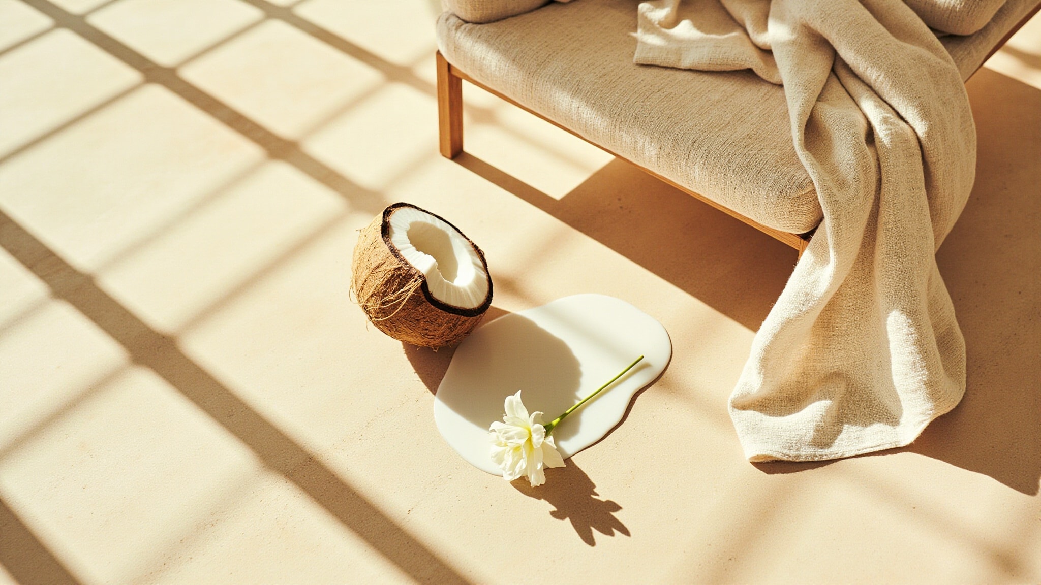 Blooming Coconut by Essential Garden. Atmospheric mood