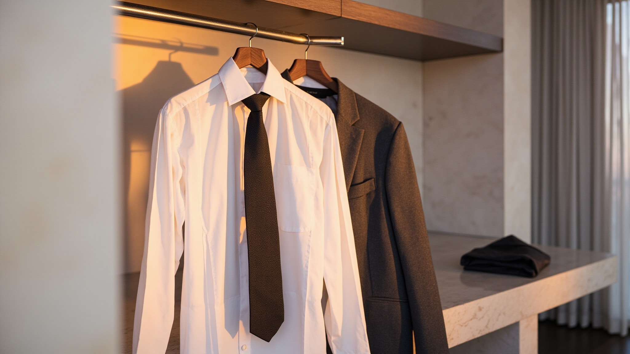Suit & Tie by ESSNCE. Atmospheric mood
