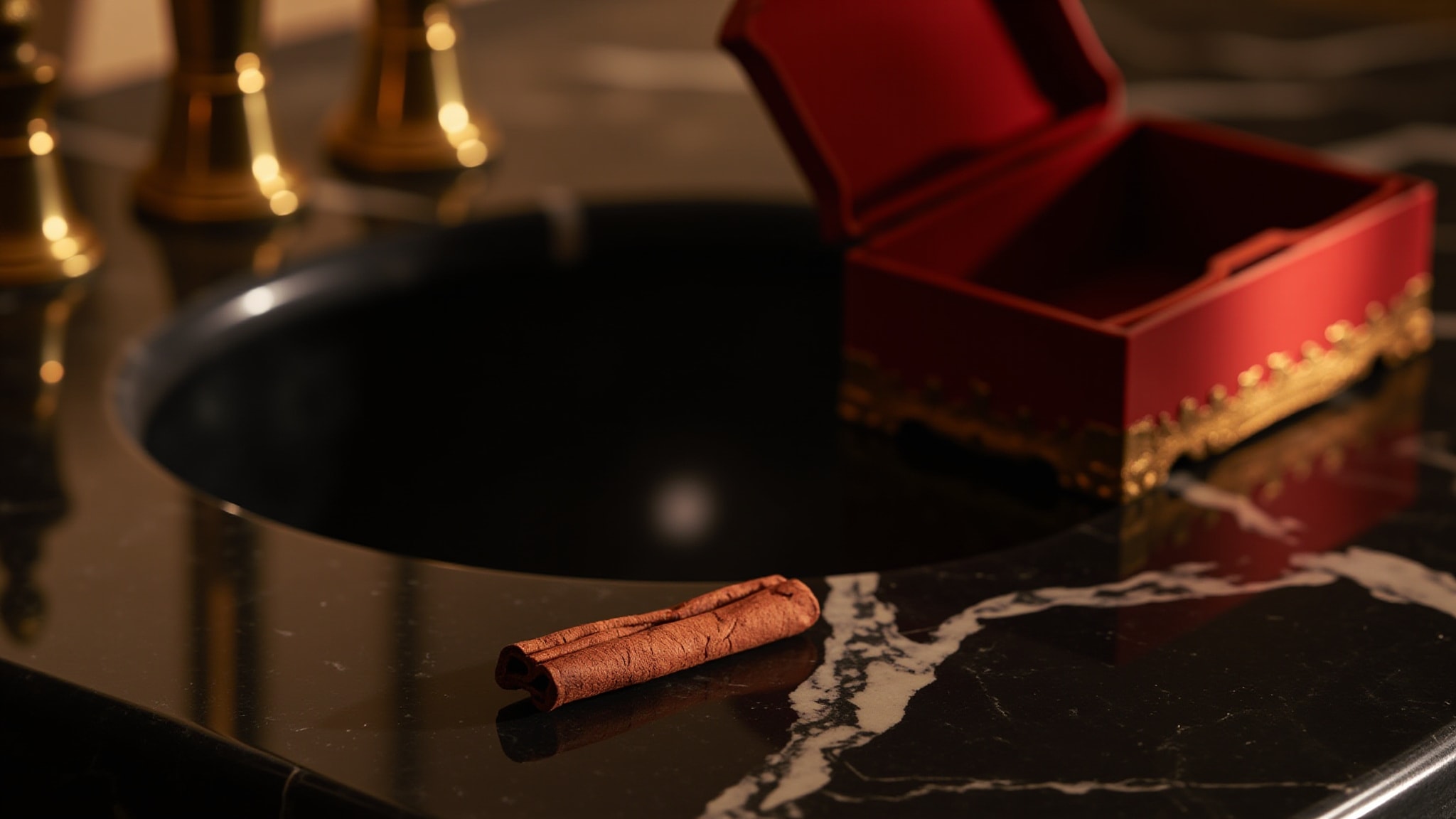 Cinnabar by Estée Lauder. Atmospheric mood