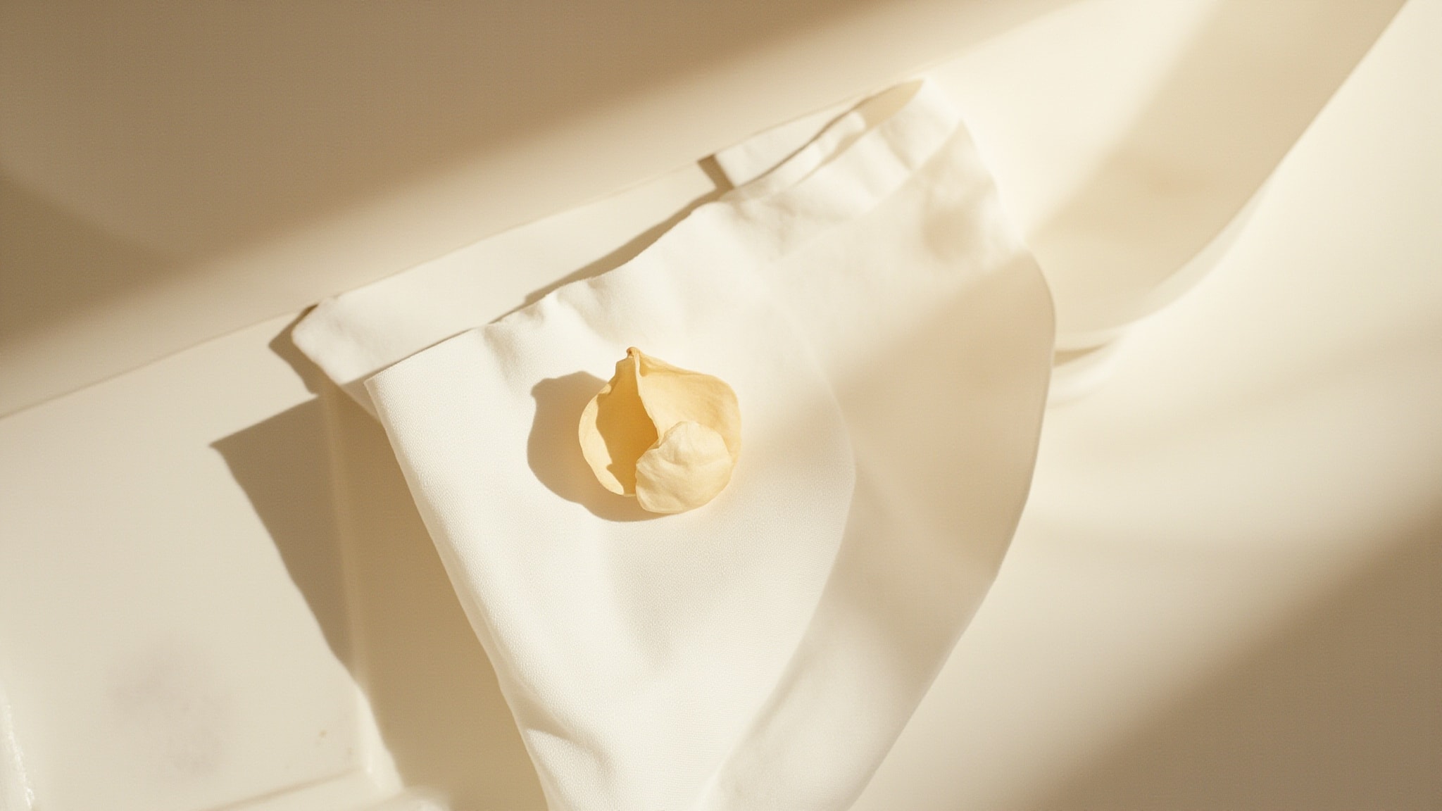 Pure White Linen Limited Edition by Estée Lauder. Atmospheric mood