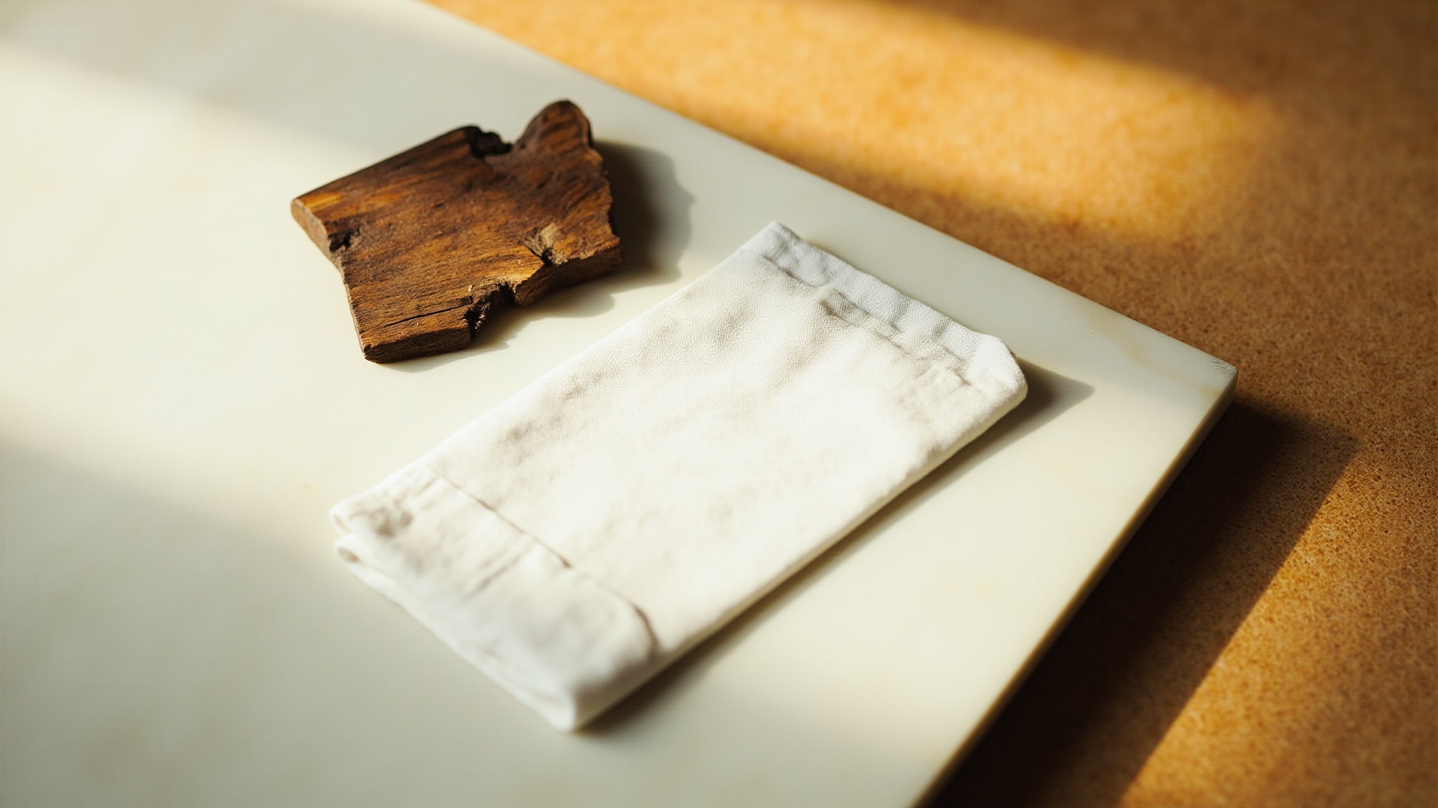 White Linen Oud Legacy by Estée Lauder. Atmospheric mood