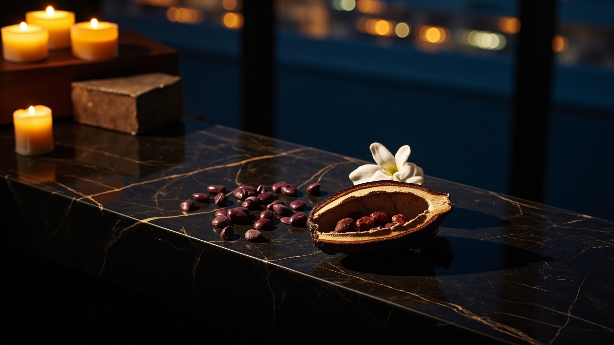 Cacao Ritual by Extra Virgo. Atmospheric mood