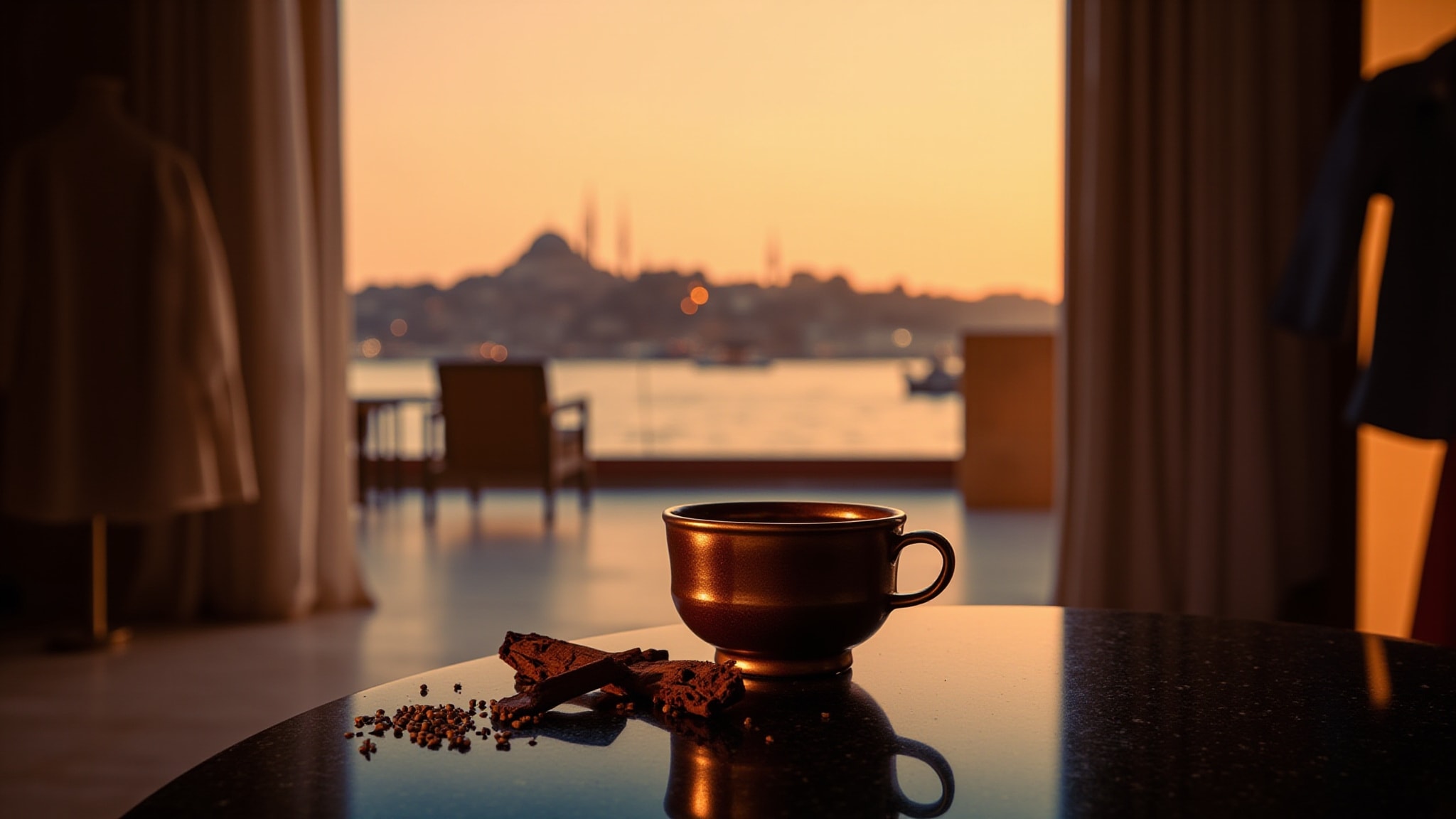 Topkapi Palace by Eyüp Sabri Tuncer. Atmospheric mood