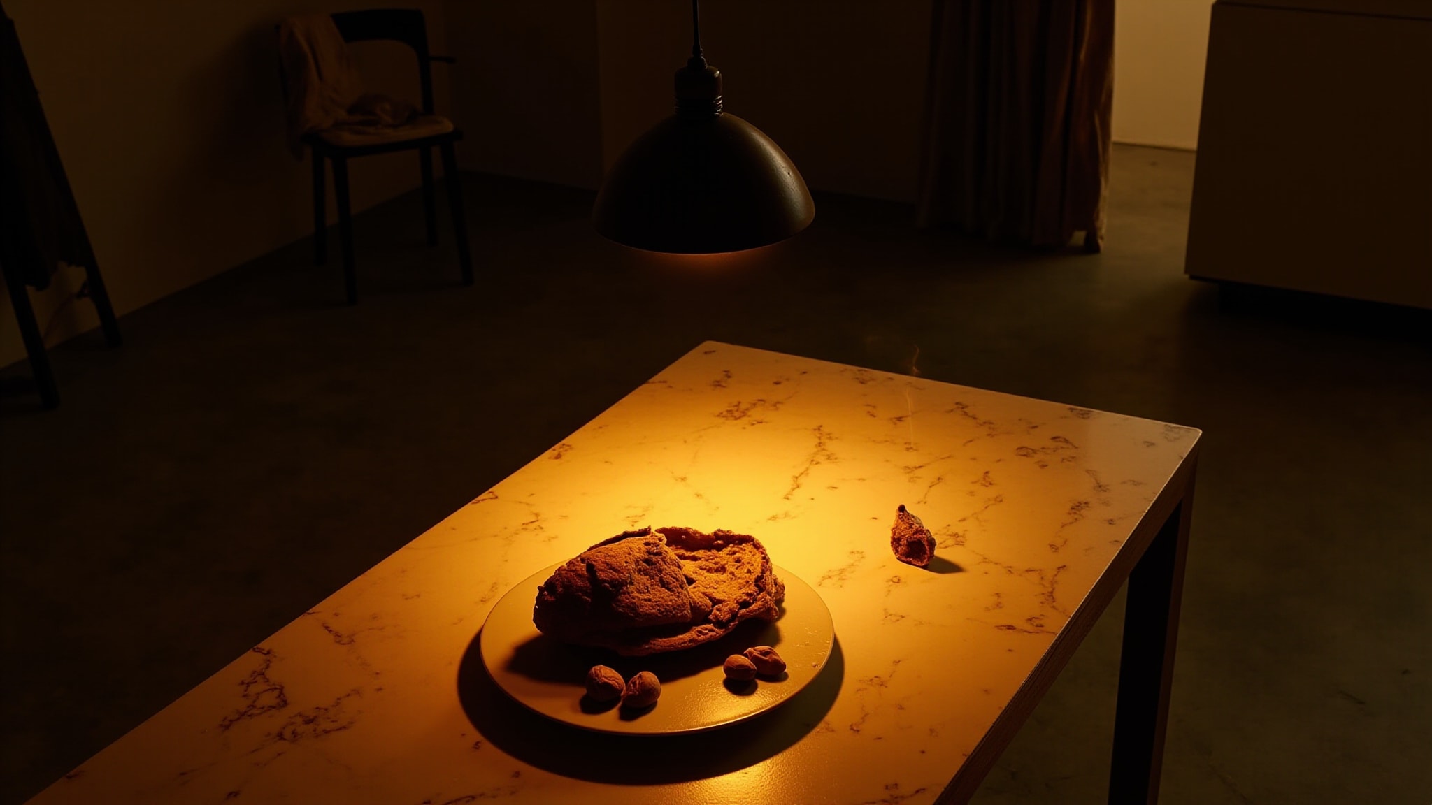 Cena con Assenza by Filippo Sorcinelli. Atmospheric mood