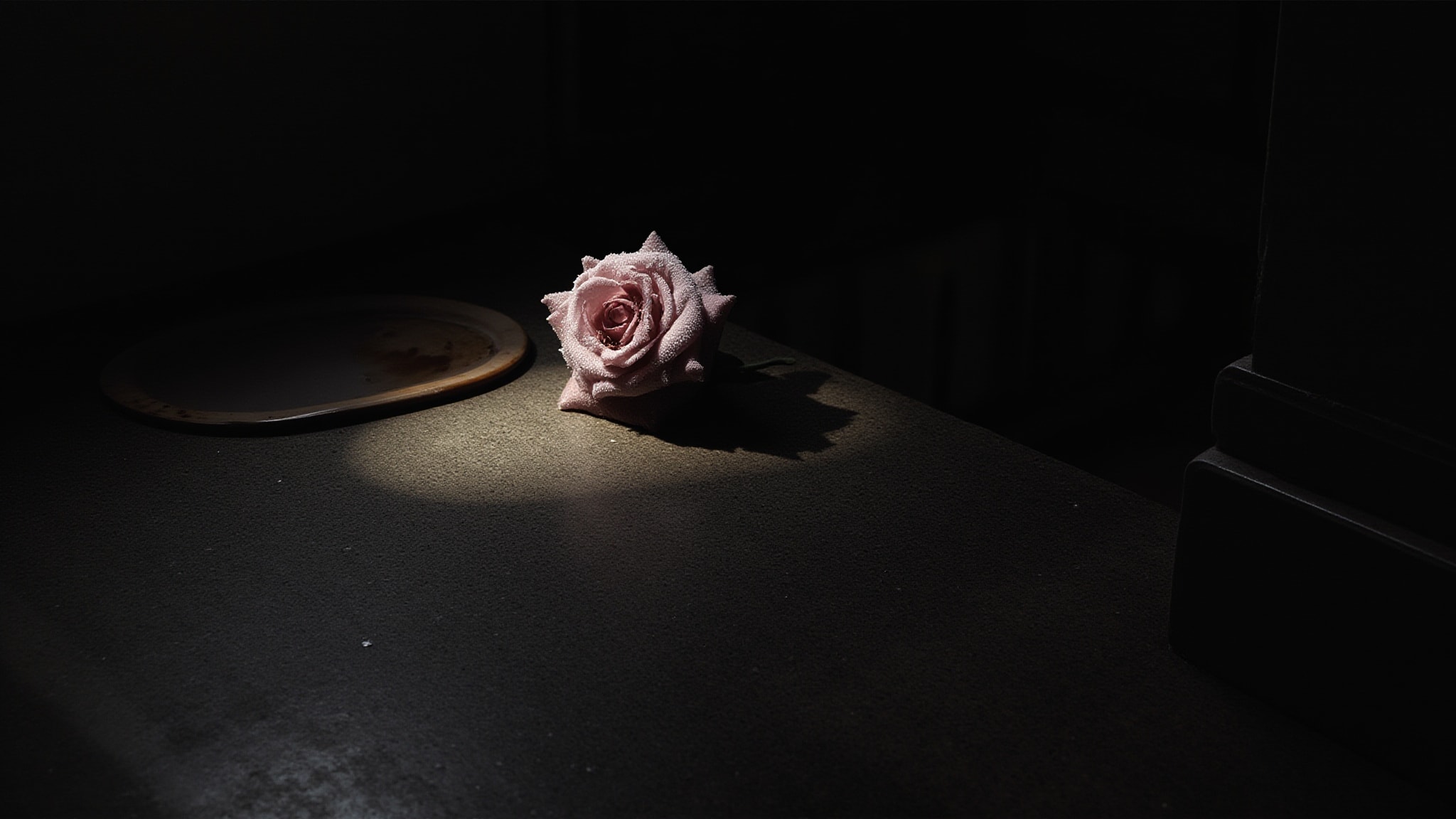 Rosa Fiorita by Filippo Sorcinelli. Atmospheric mood