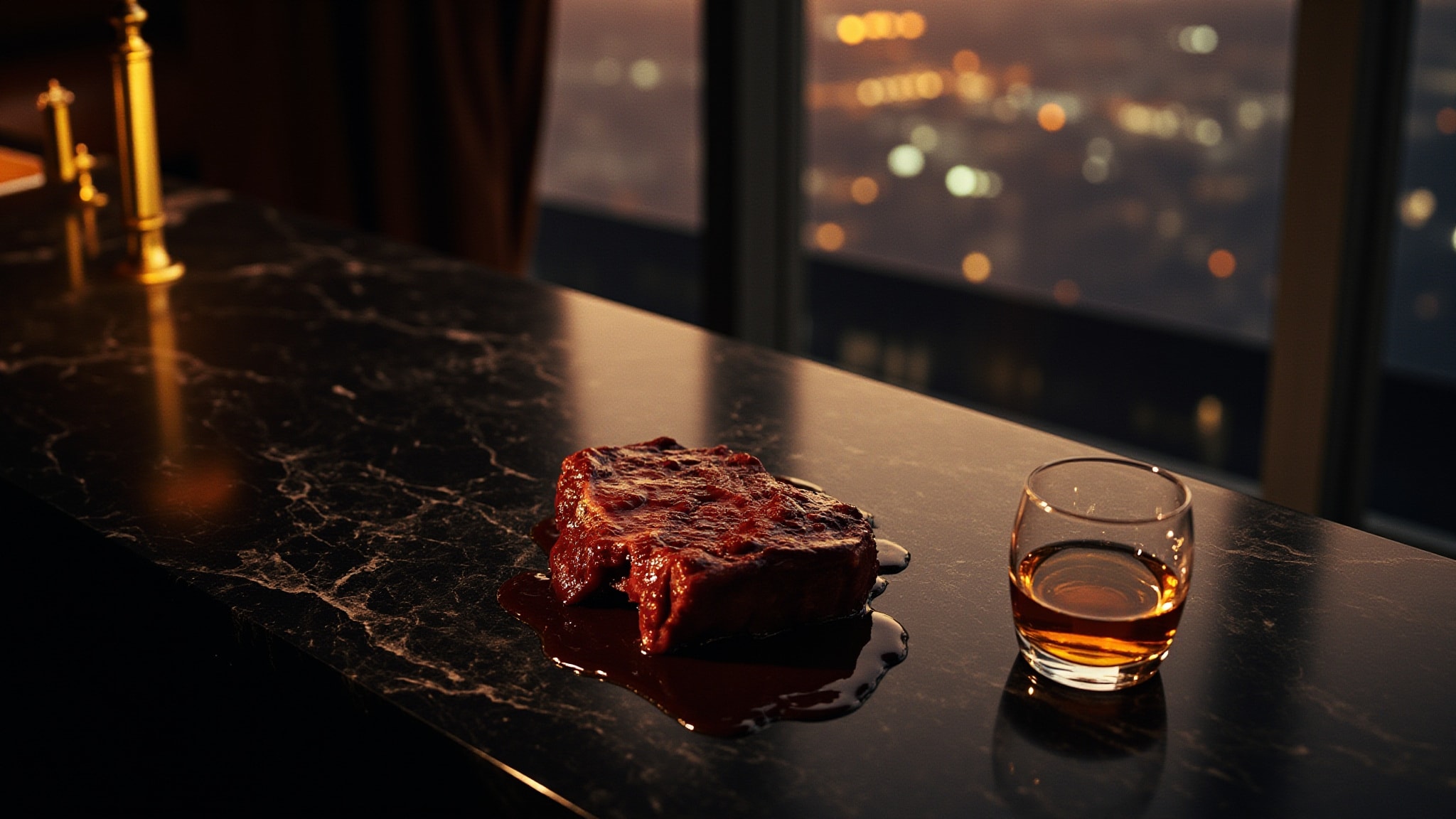 Manhattan Cherry by flâner. Atmospheric mood