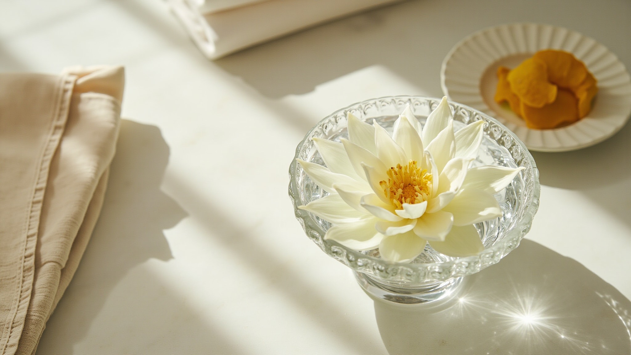 White Flowers Botanical Parfum by Fleurage. Atmospheric mood