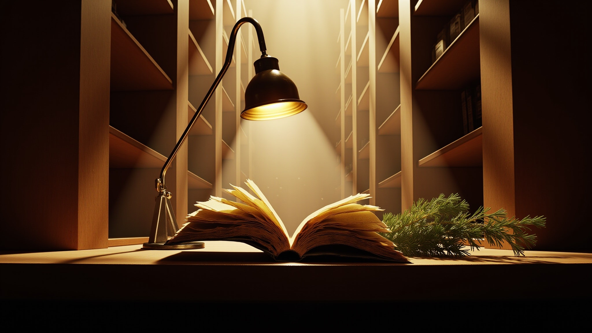 No. 01 Old Bookstore by Floriography. Atmospheric mood