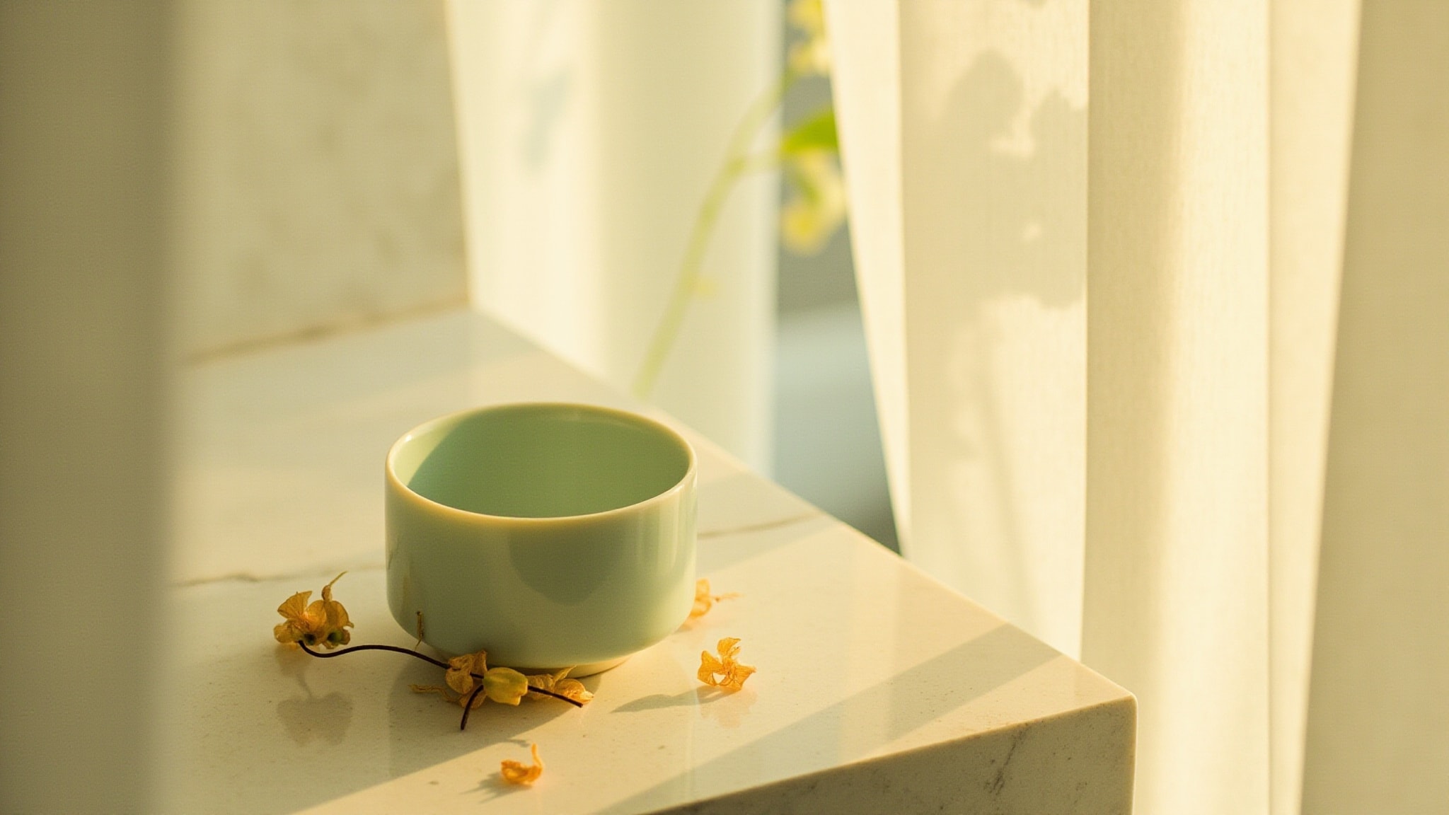 No. 39 Osmanthus Tea by Floriography. Atmospheric mood