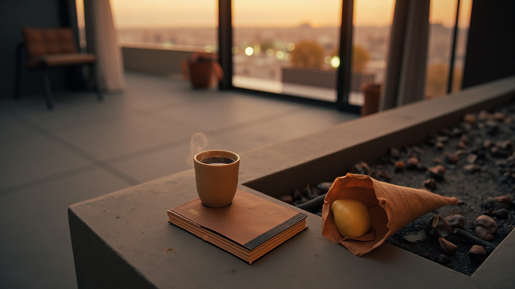 No. 62 Roasted Chestnuts by Floriography. Atmospheric mood