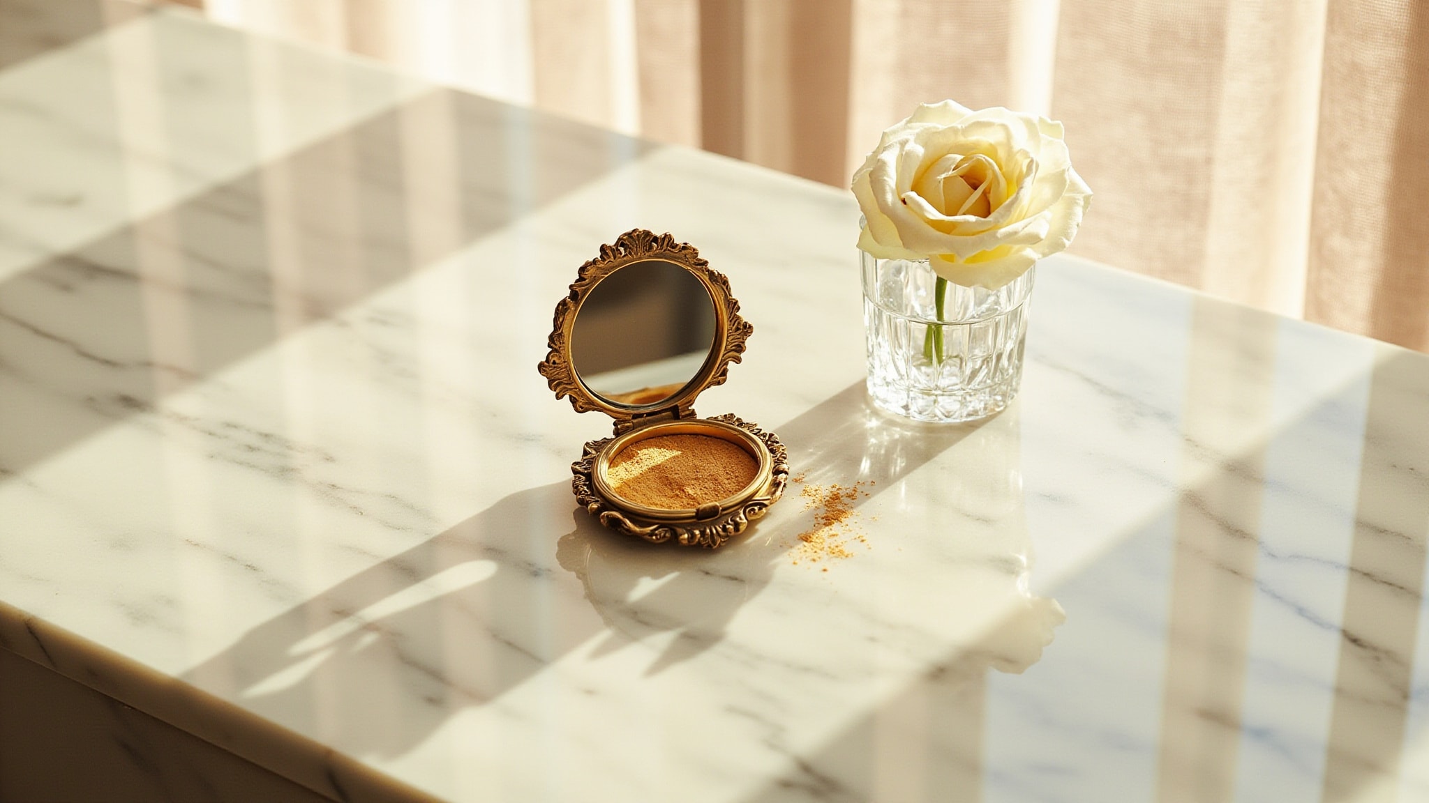 White Rose by Floris. Atmospheric mood