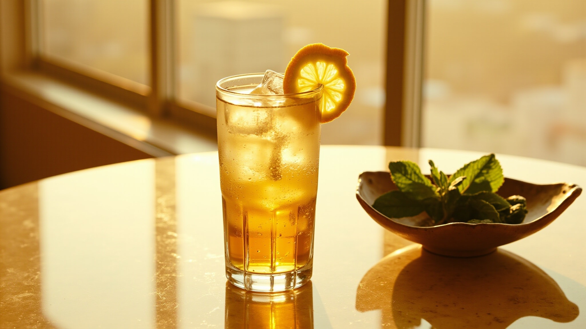 Lemon Ice Tea by Flower Knows. Atmospheric mood