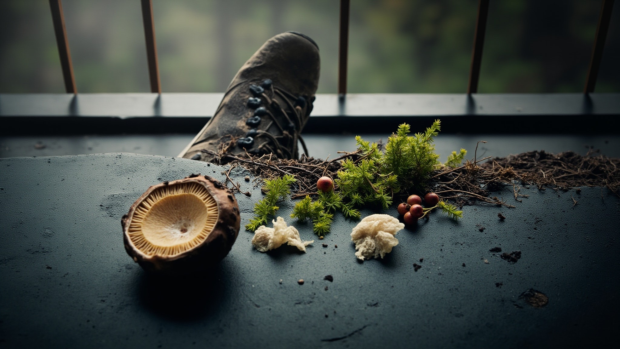 Mushroom Forest by Foras. Atmospheric mood