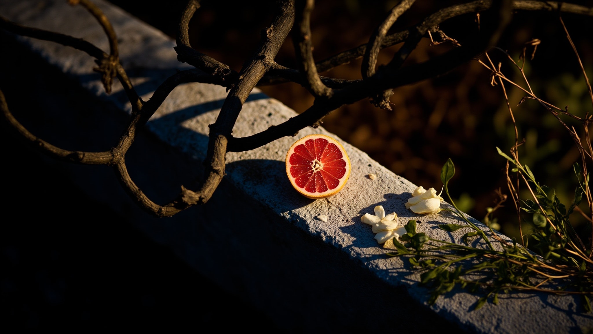 Forbidden Flower by Areej Le Doré. Atmospheric mood