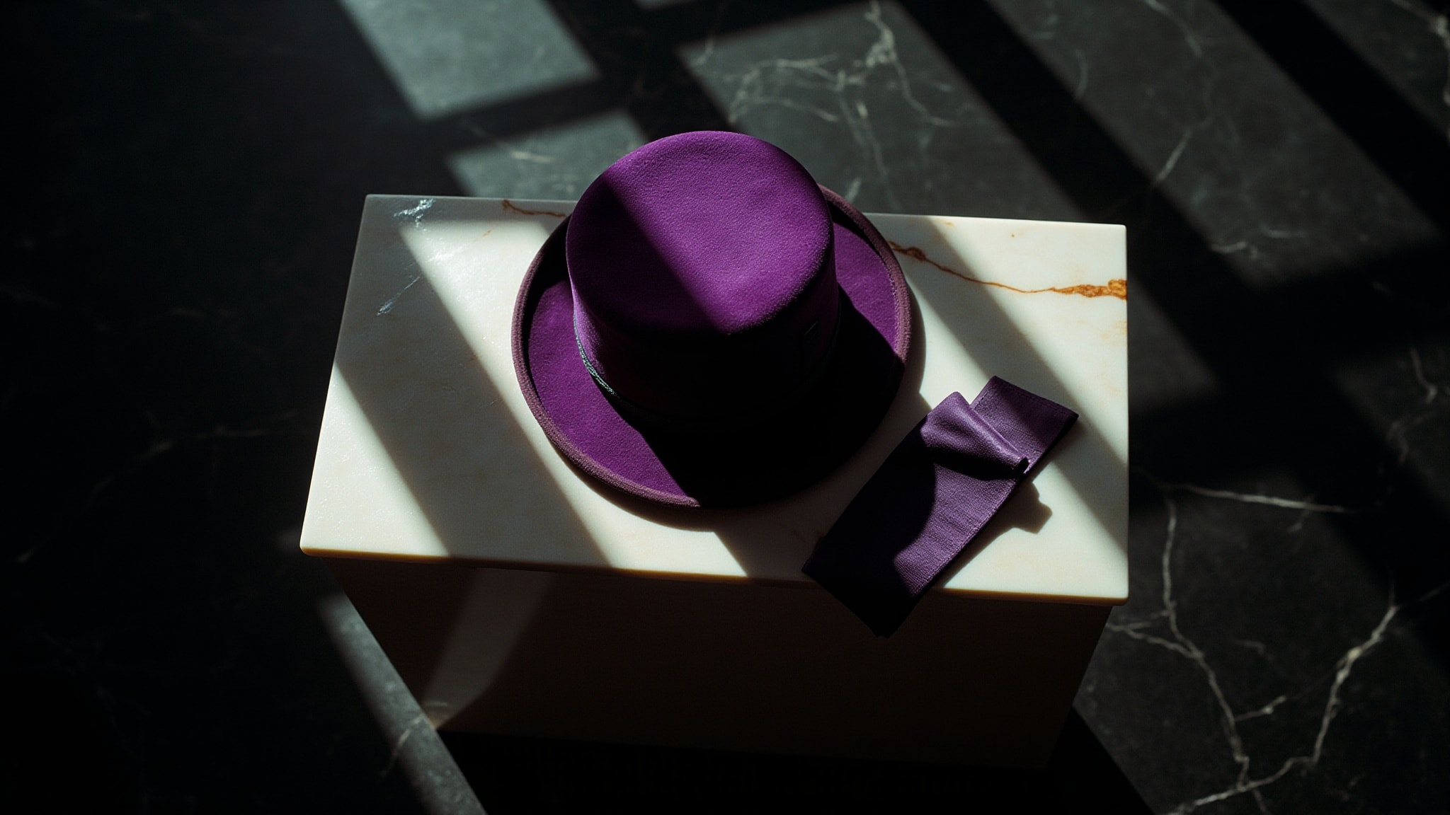 Mr. Bojnokopff's Purple Hat by Fort & Manle. Atmospheric mood