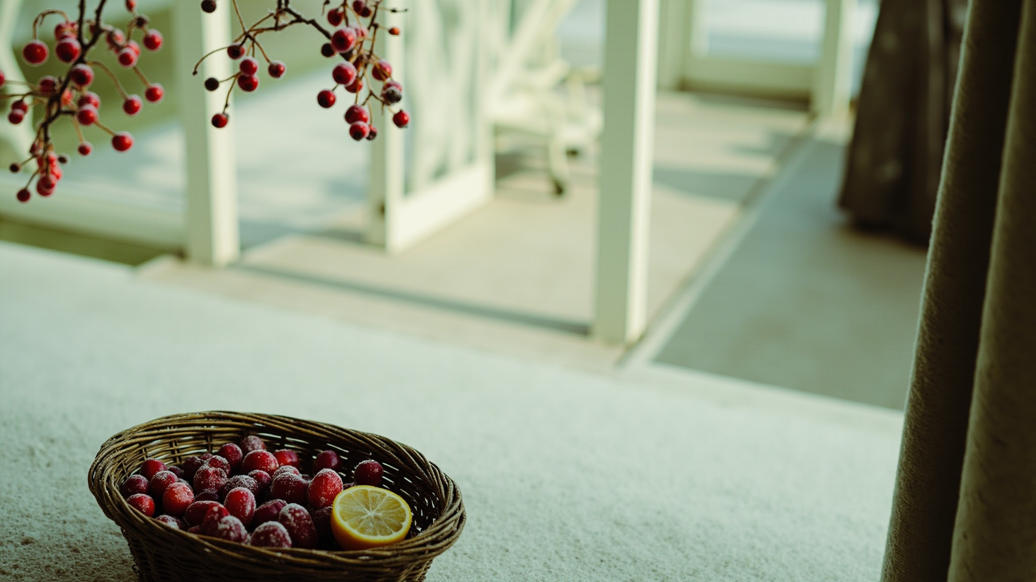 Frosted Cranberry by The Body Shop. Atmospheric mood