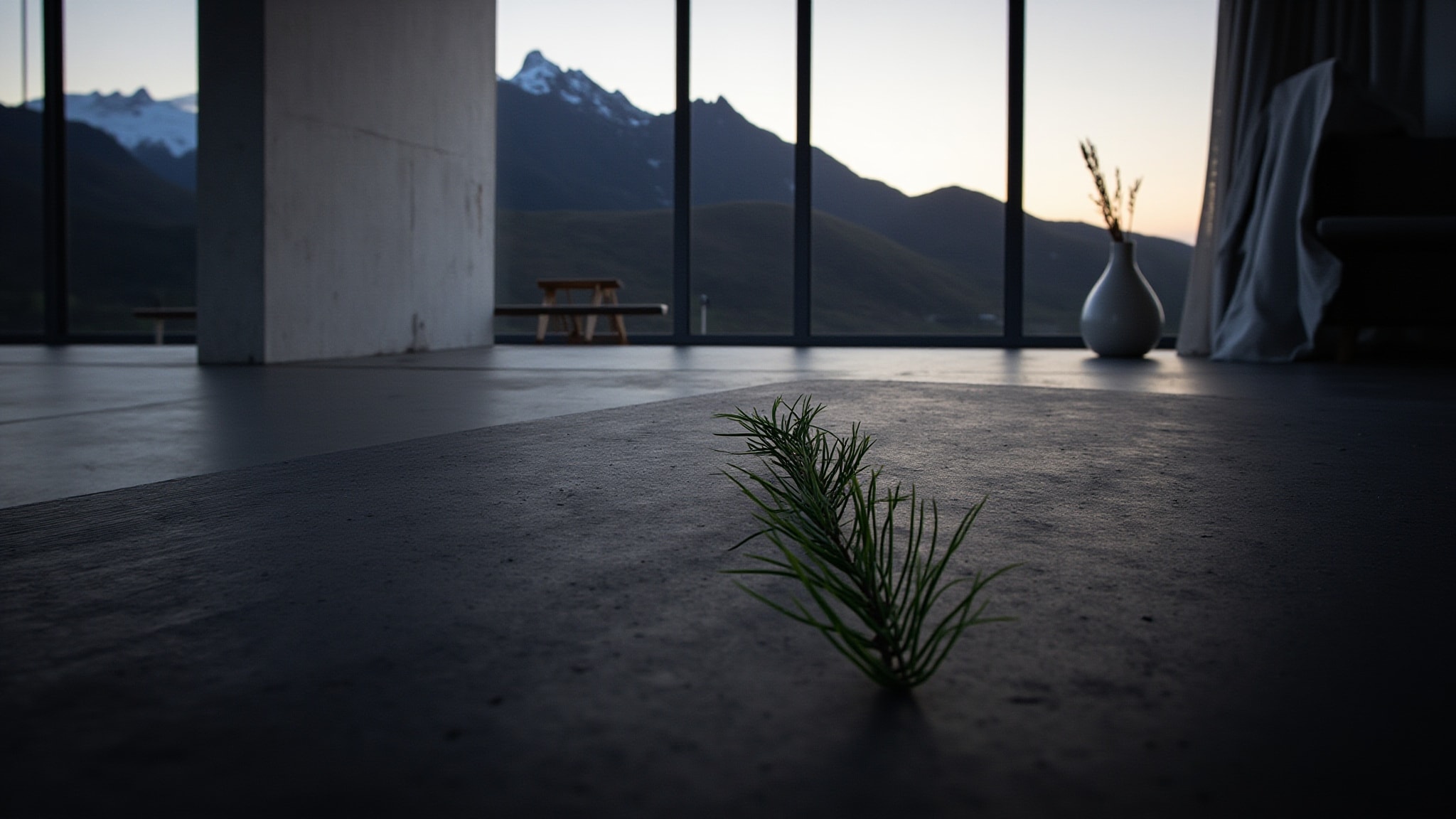 Lago del Desierto by Fueguia 1833. Atmospheric mood