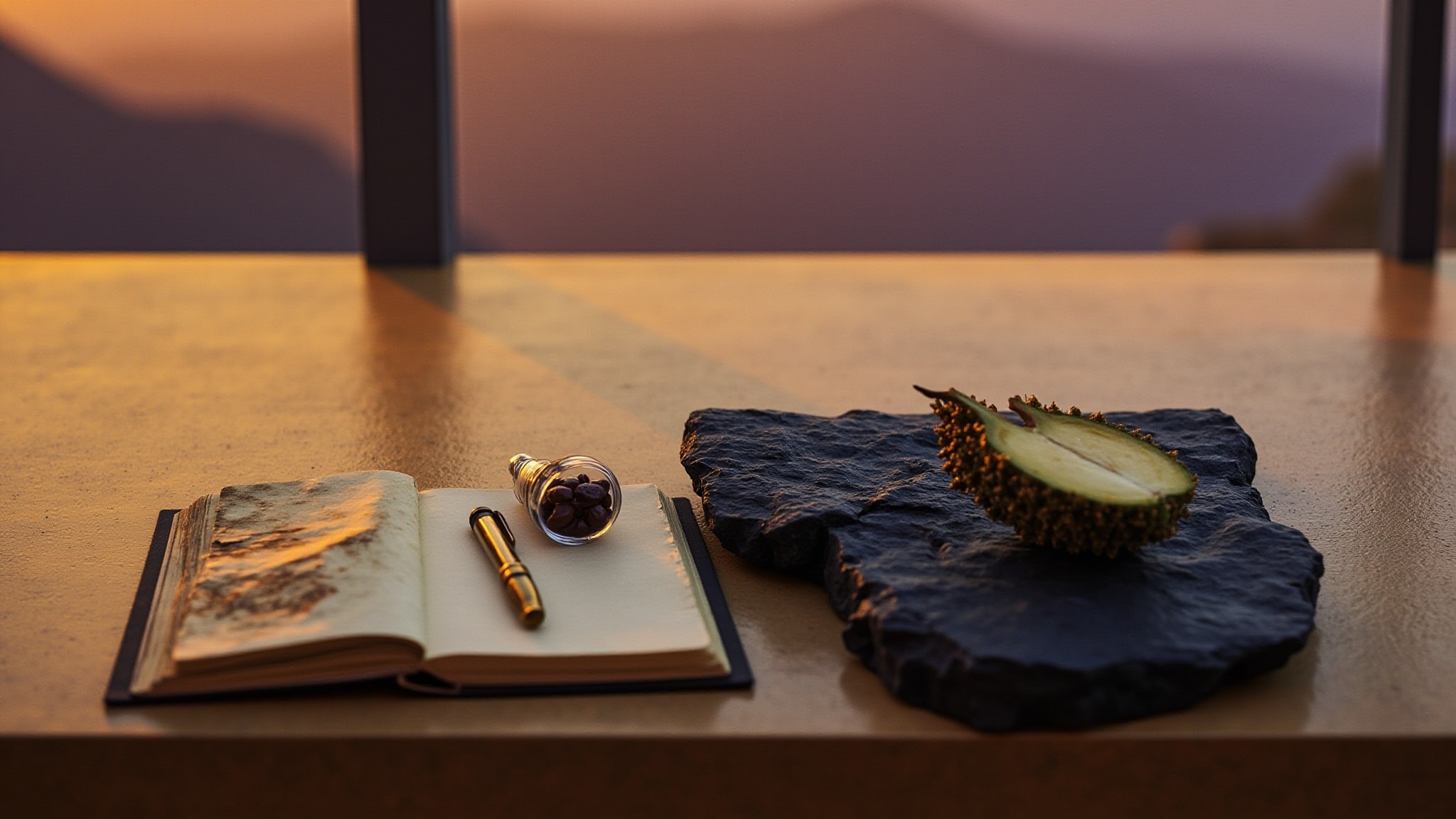 Oud Andes by Fueguia 1833. Atmospheric mood