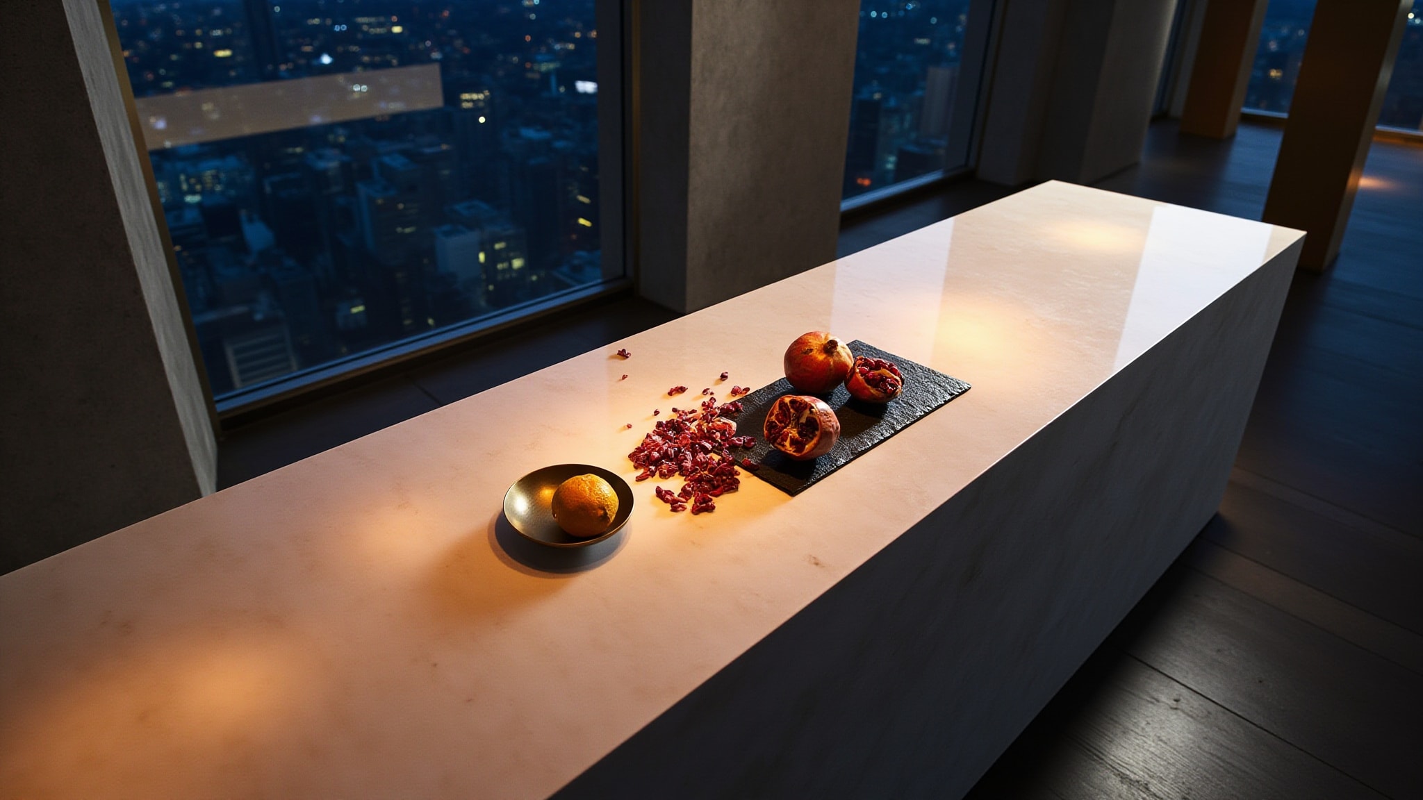 Pomegranoudh by Fugazzi. Atmospheric mood