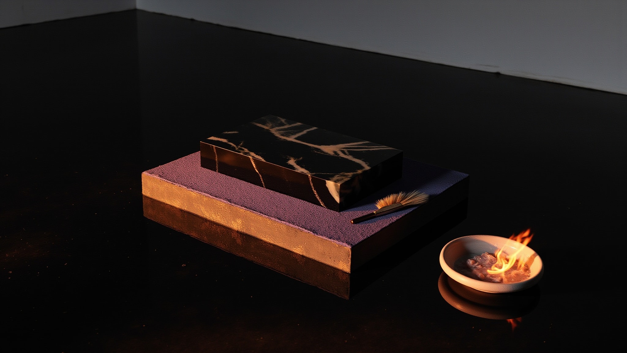 Noir d'Encre by Galerie Noemie. Atmospheric mood