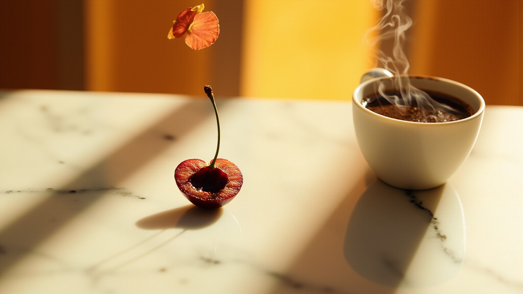 Ruby Chéri by Galimard. Atmospheric mood