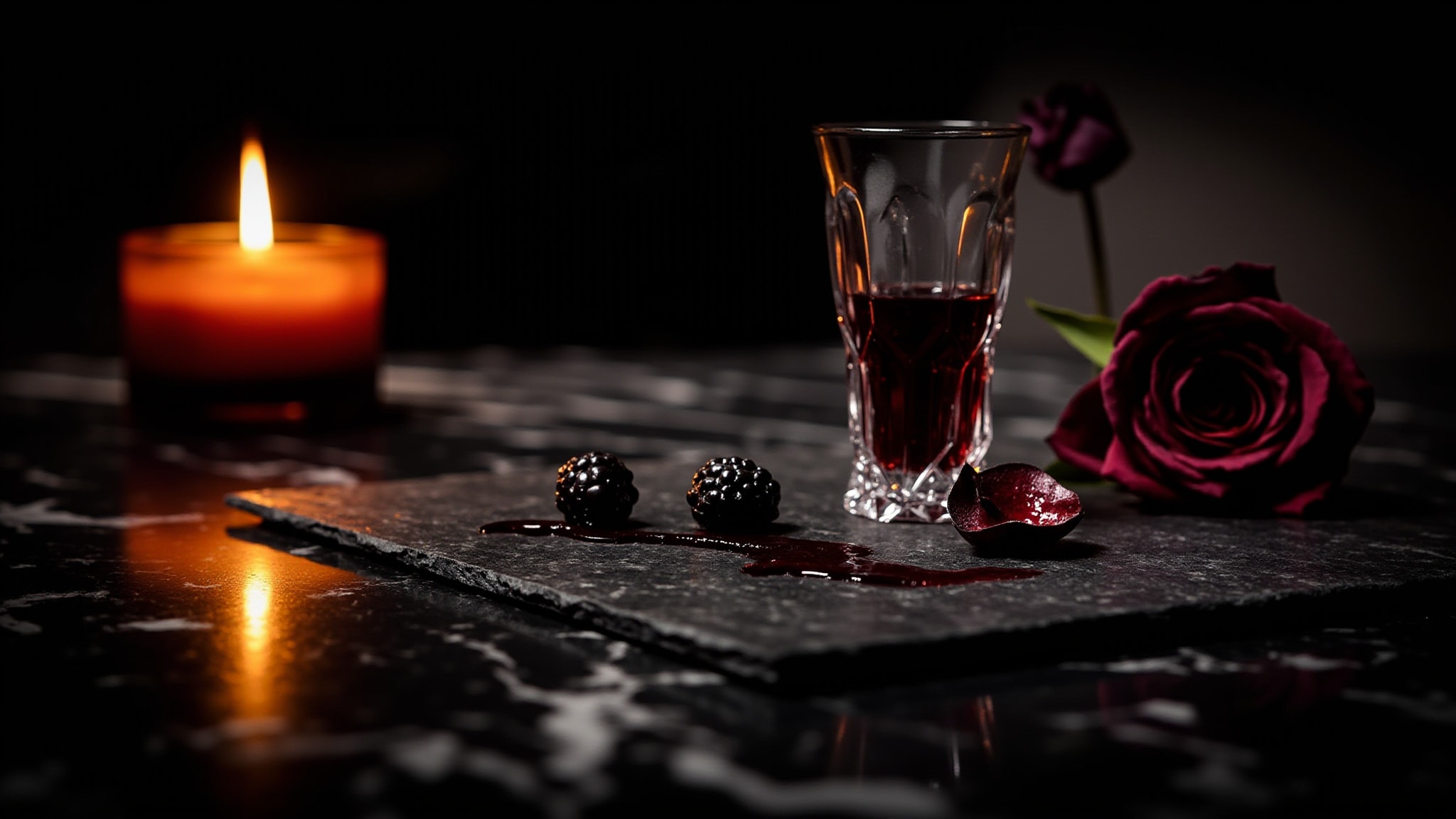 Rosso Oscuro by Gini Parfum. Atmospheric mood