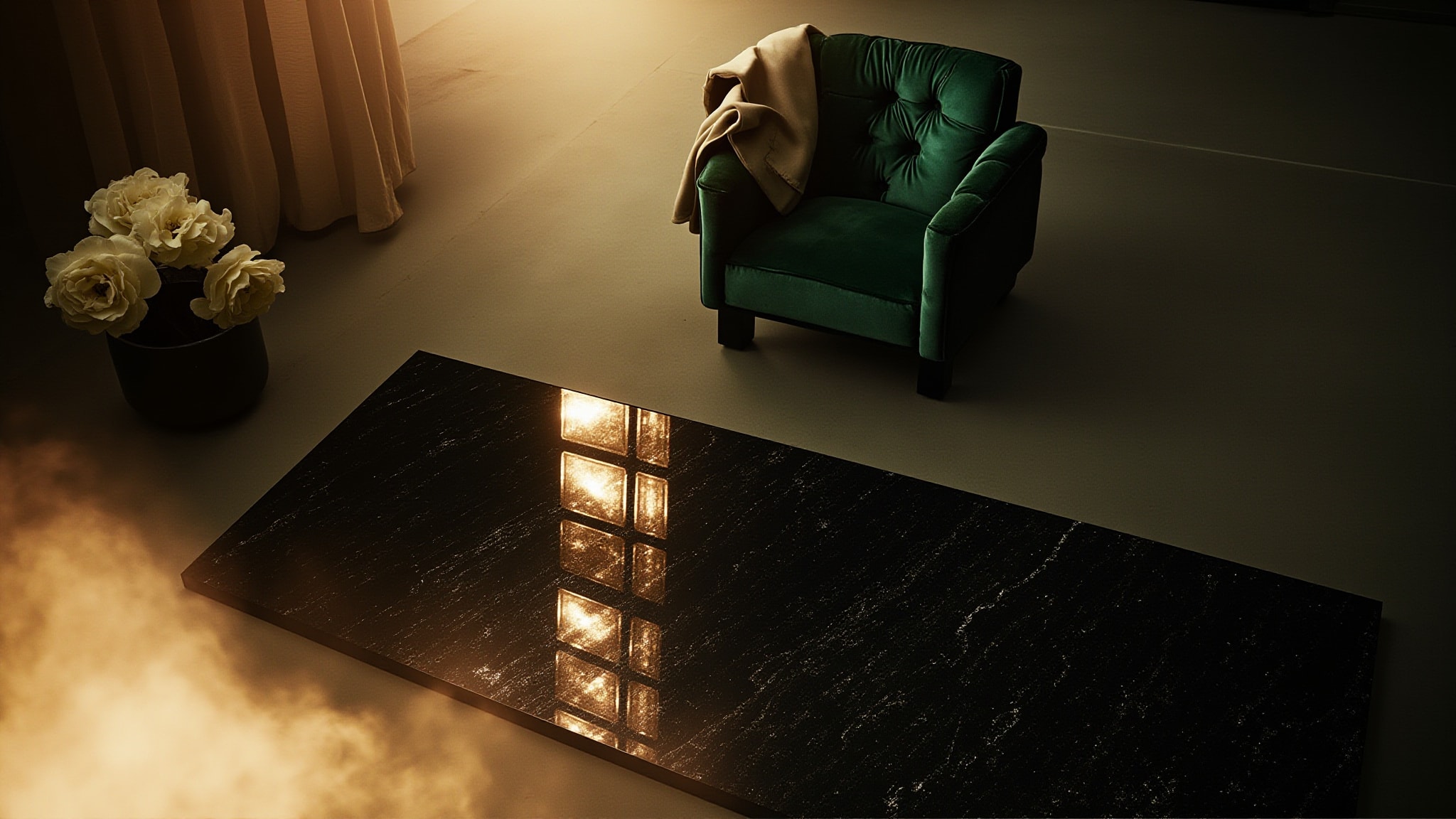 Armani Privé - Rouge Malachite by Giorgio Armani. Atmospheric mood