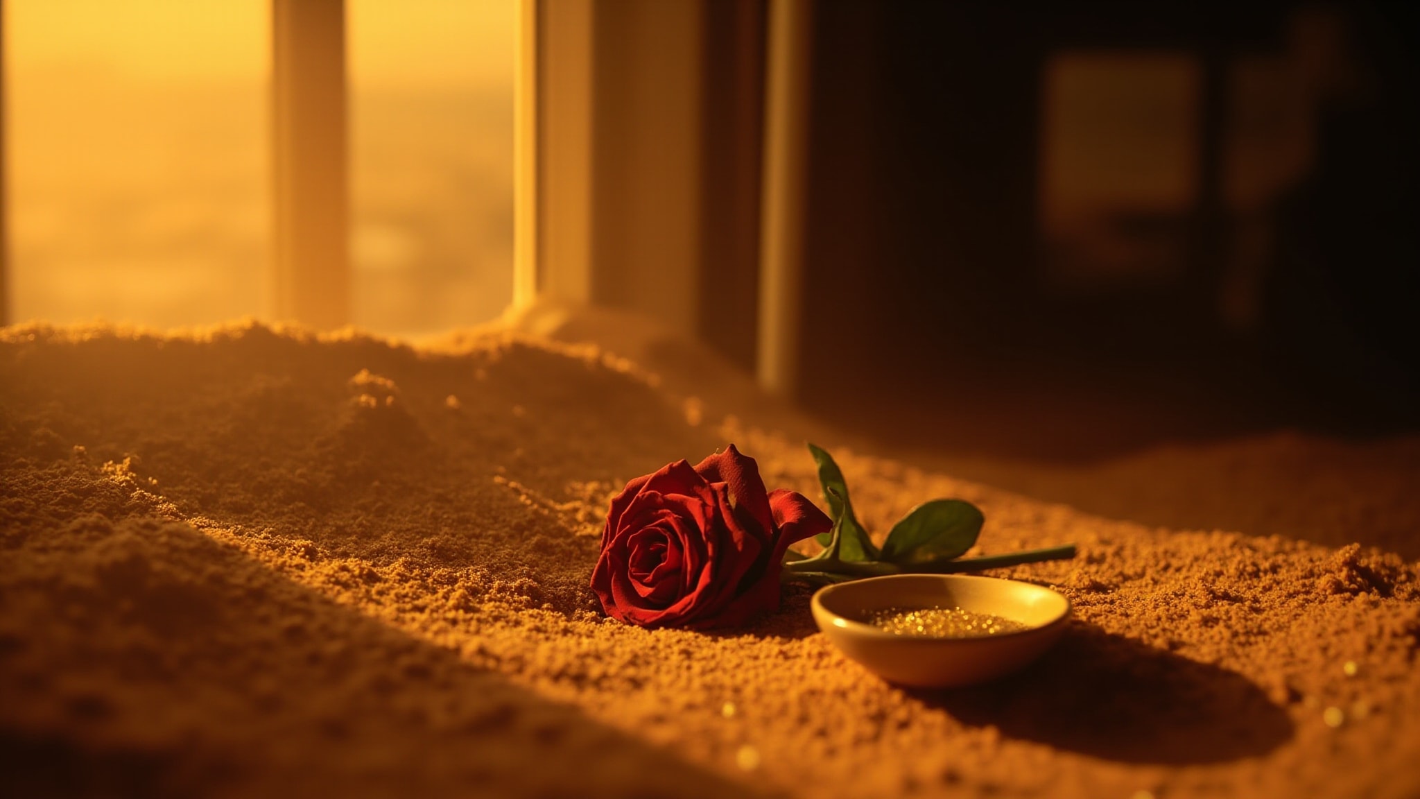 Armani Prive Rose d'Arabie L'Or du Desert by Giorgio Armani. Atmospheric mood