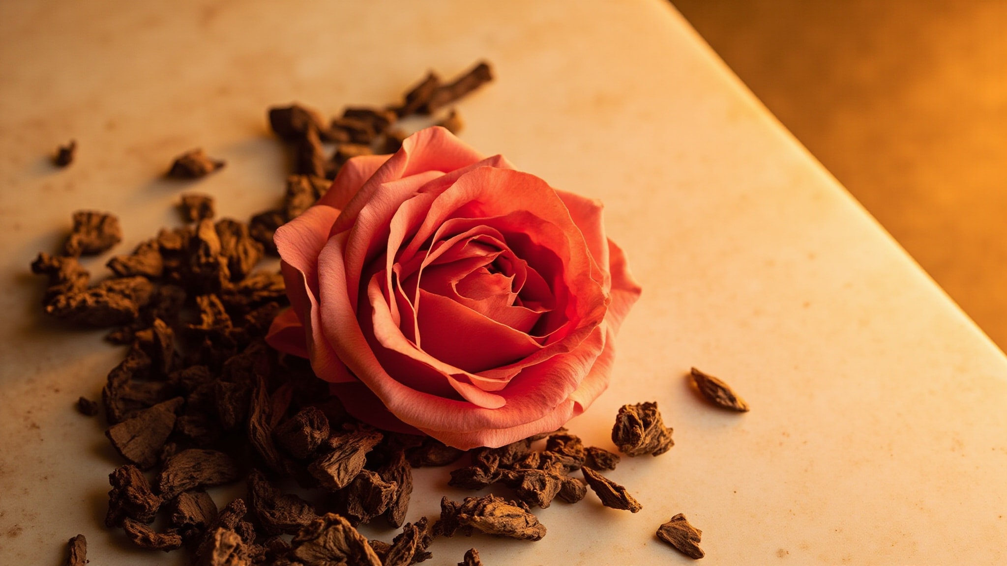Eaudemoiselle de Givenchy Bois de Oud by Givenchy. Atmospheric mood