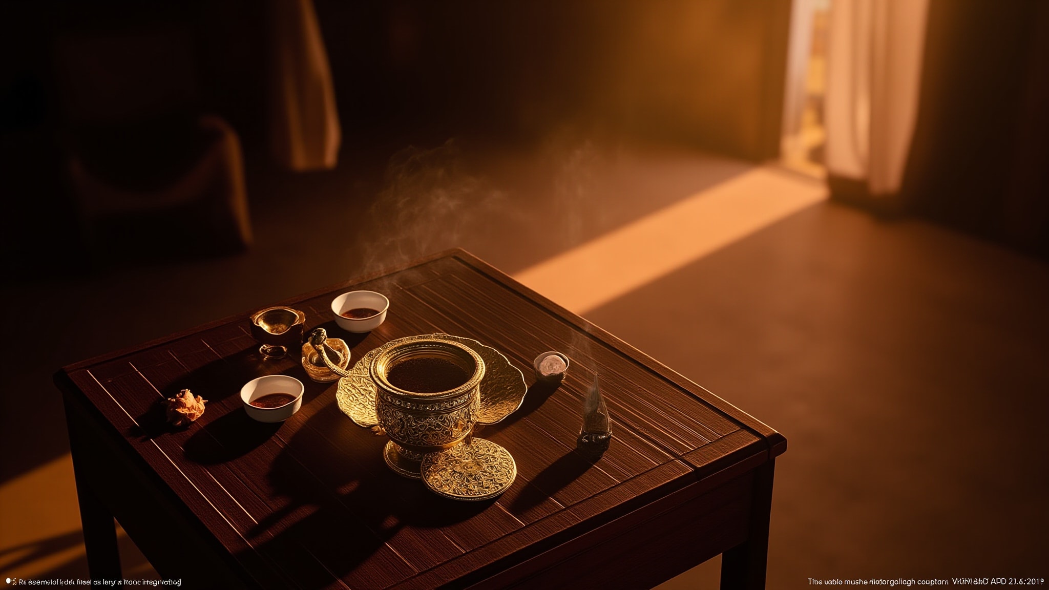 Golden Dallah by Xerjoff. Atmospheric mood